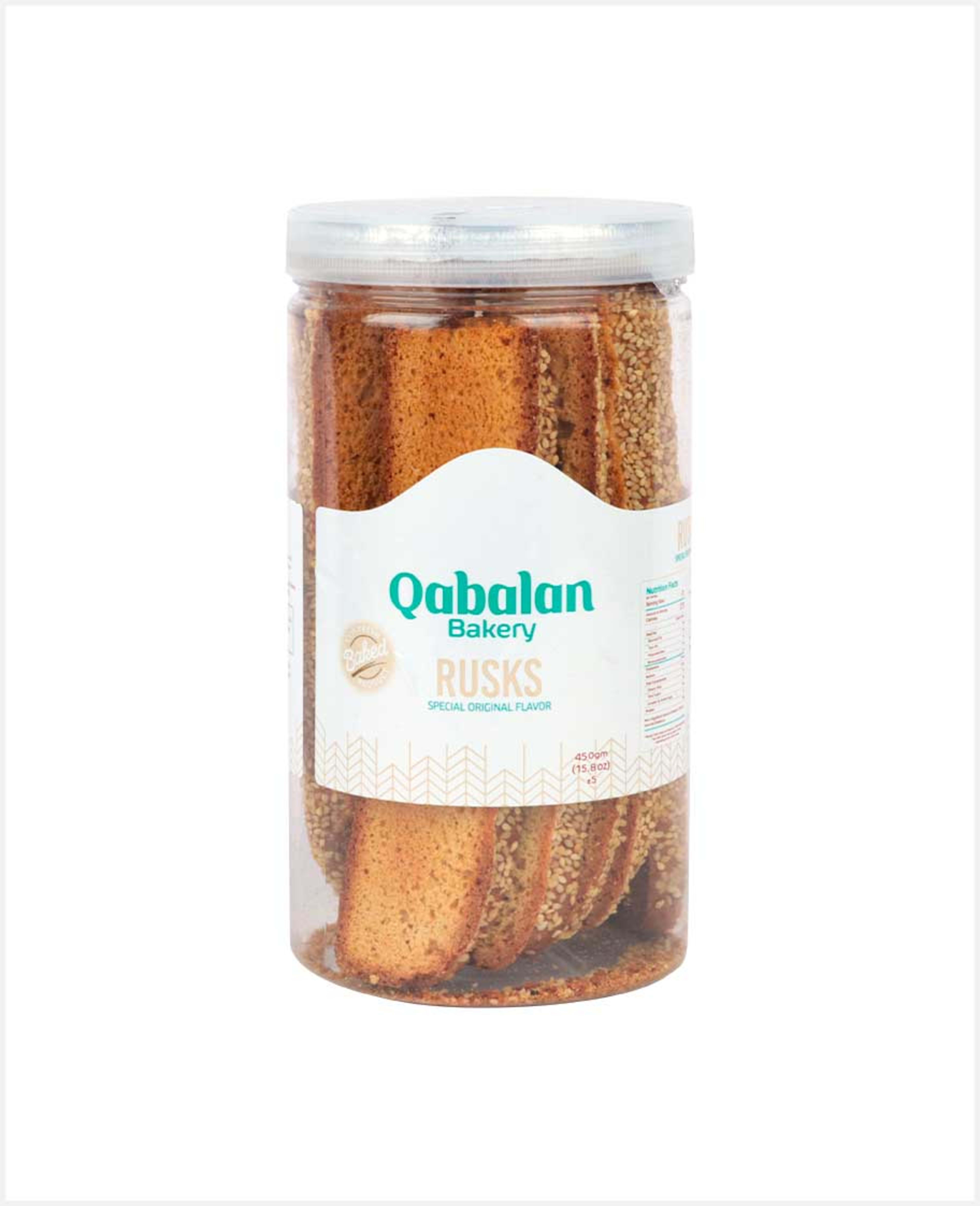Qabalan Rusks with Sesame 450gm - image 3