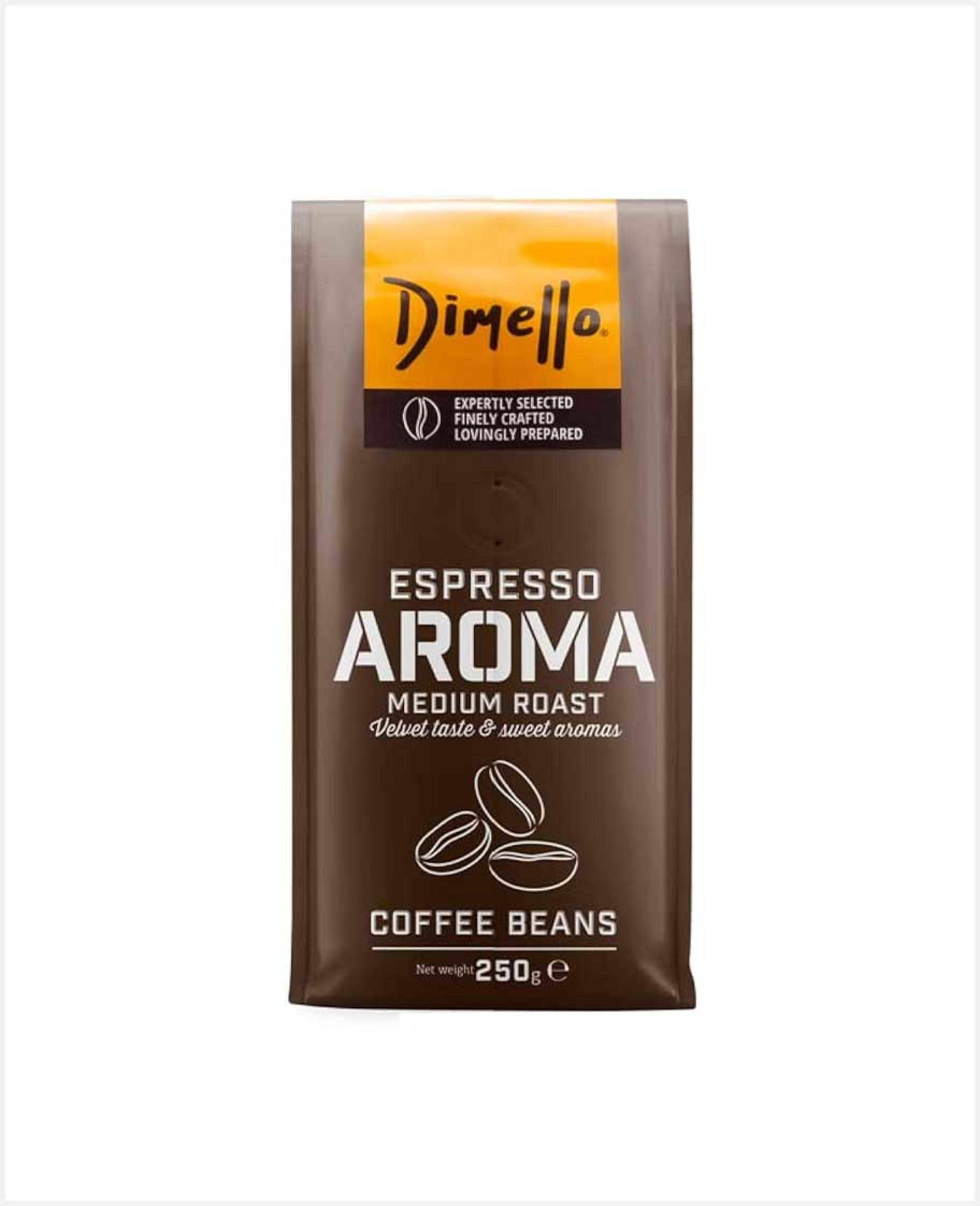 Dimello Espresso Aroma Medium Riast Velvet Taste & Sweet Aromas 250gm - image 3