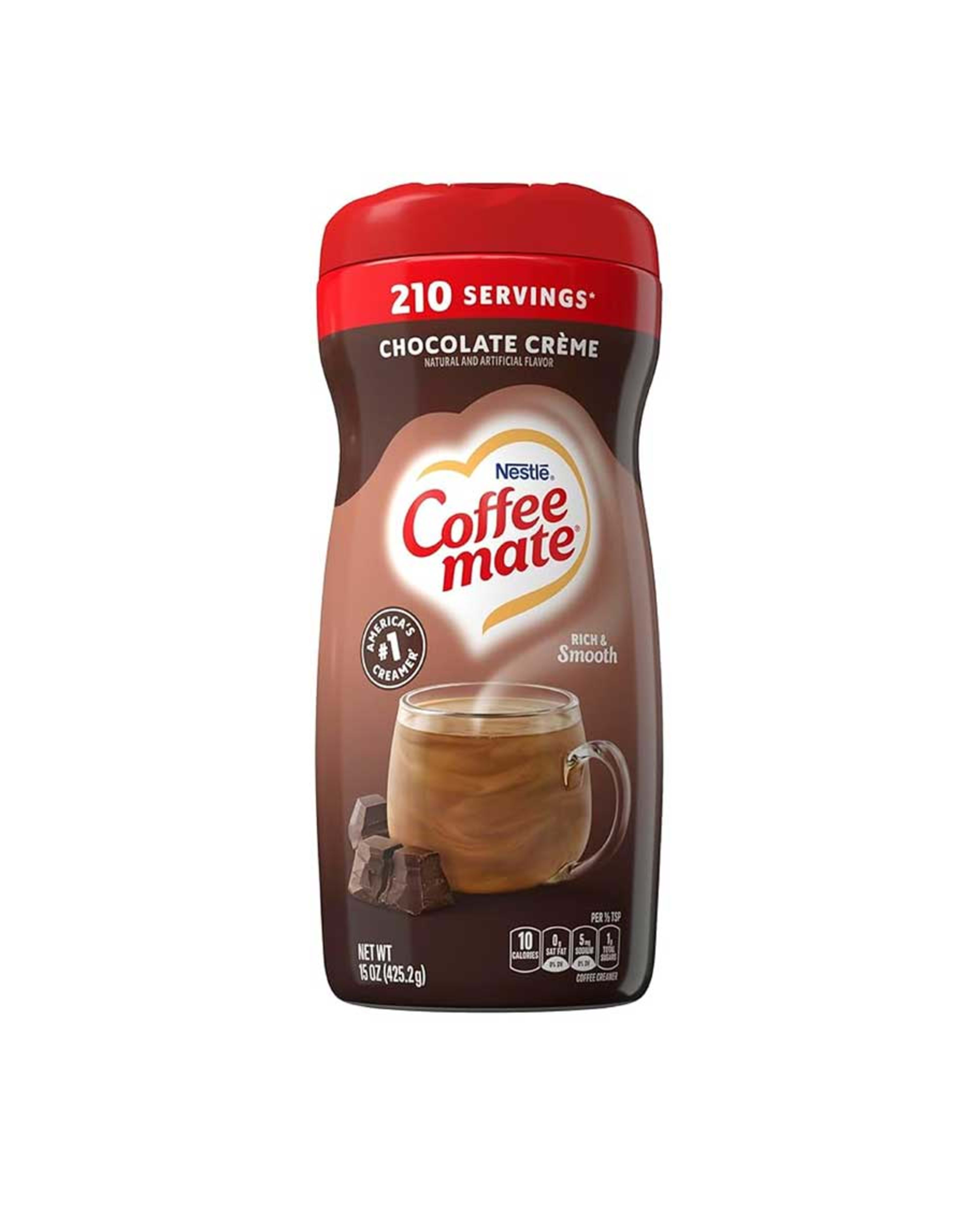 Nestle Coffee-mate Chocolate Creme Rich & Smooth 15oz/425.2gm - image 3