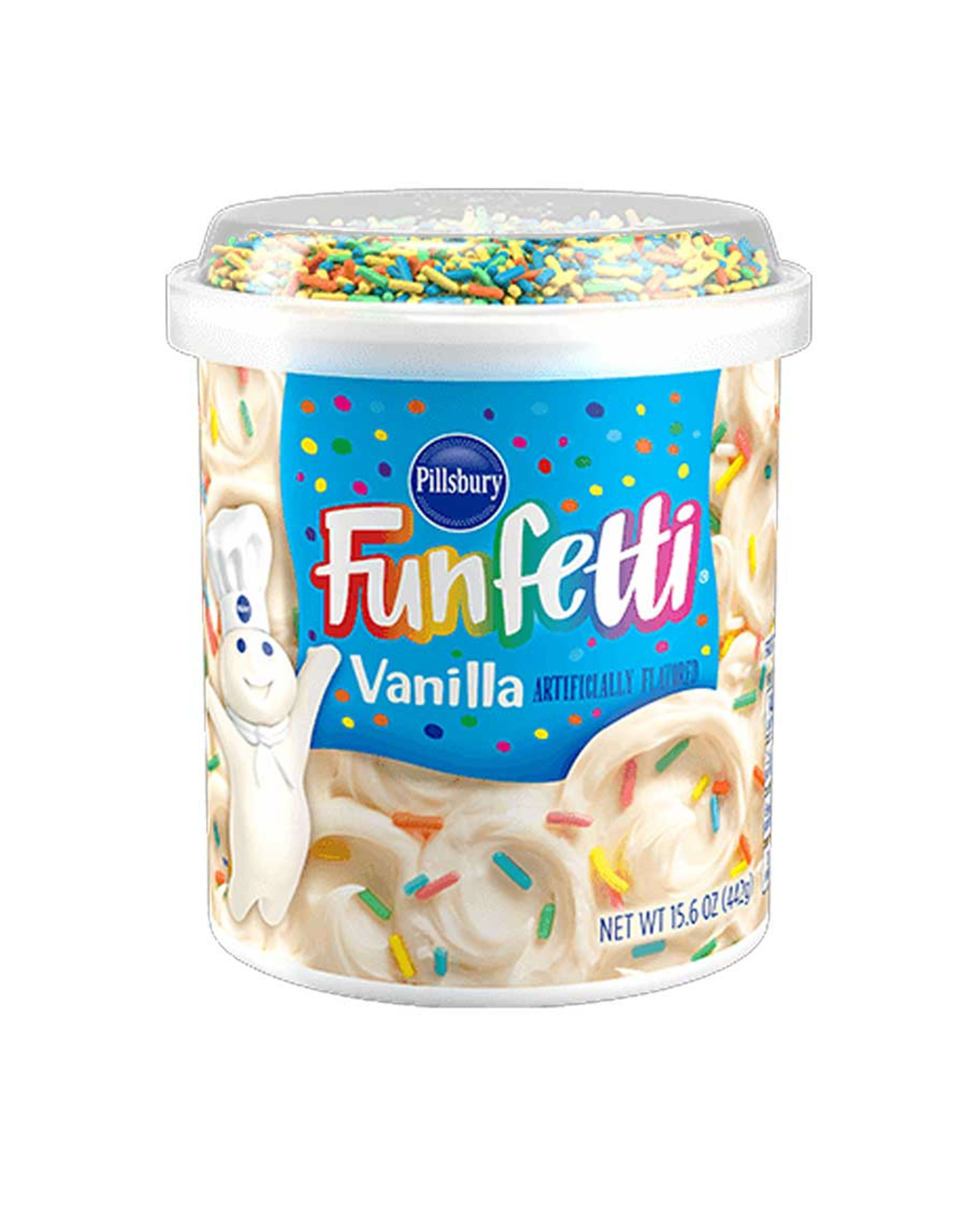 Pillsbury Vanilla Funfetti Frosting 442gm - image 3