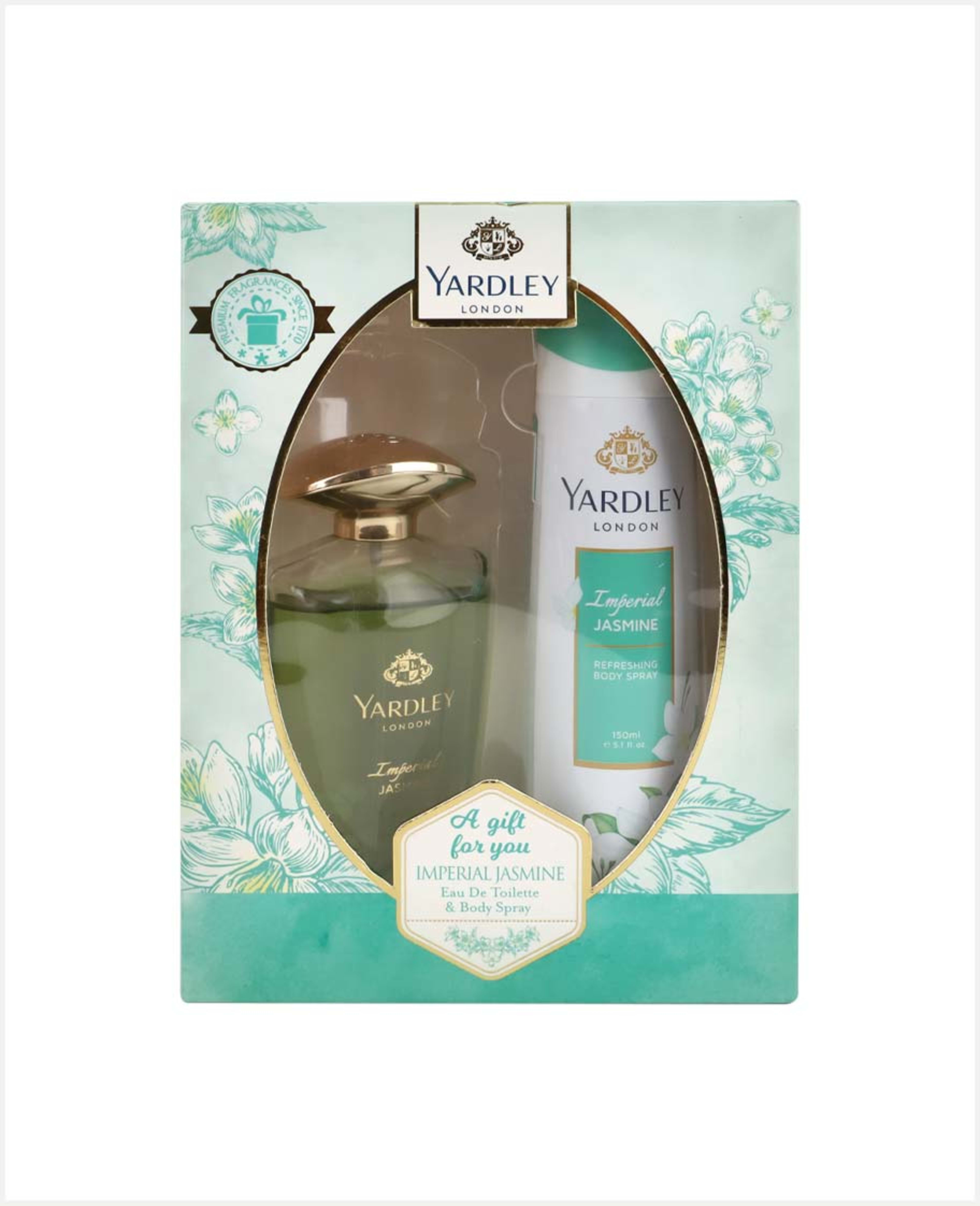 Yardley Edt 125ml+body Spray Jasmine 150ml - image 3
