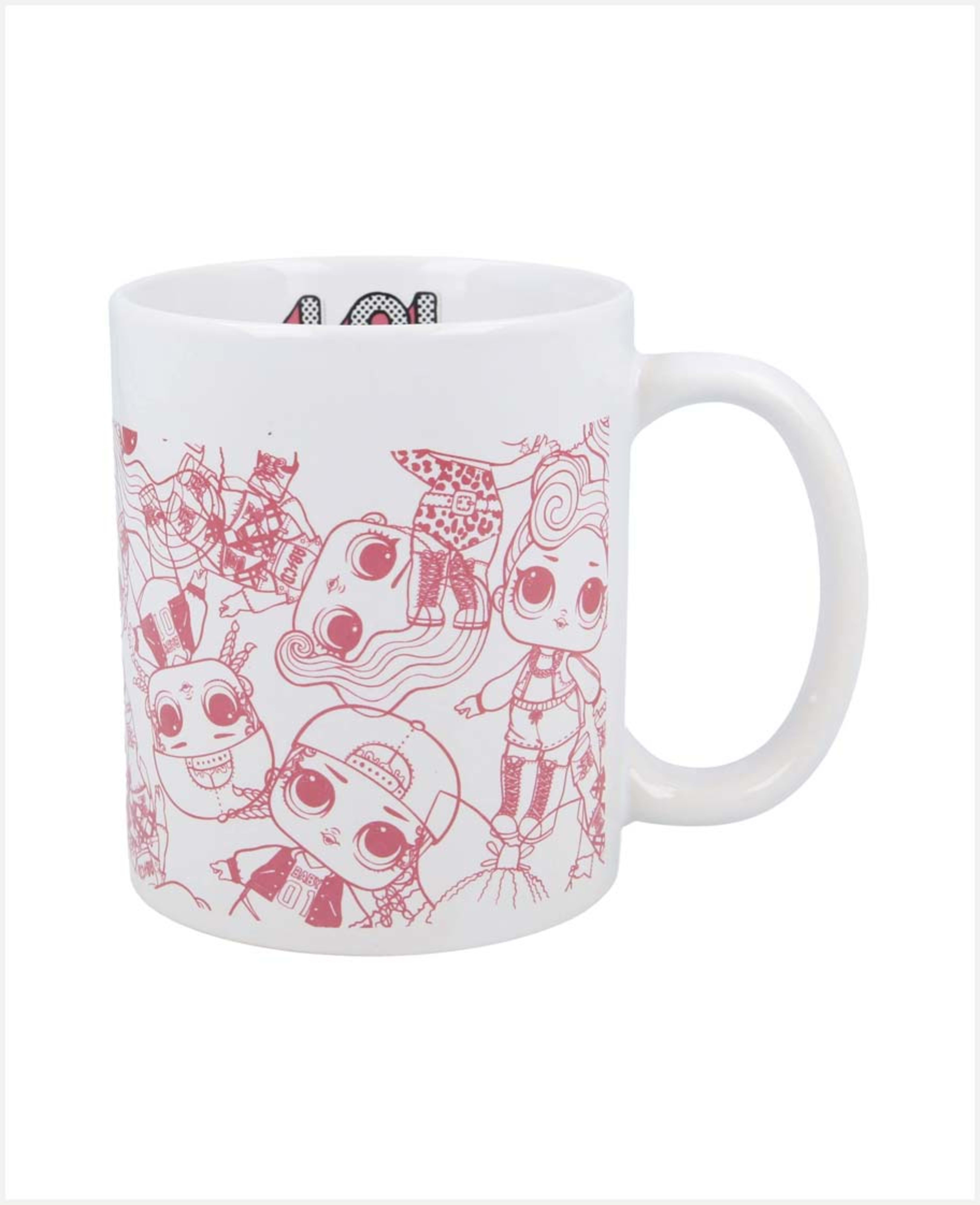 Disney W2h1 Ceramic Lol Surprise Mug 325ml Rj1215 - image 3