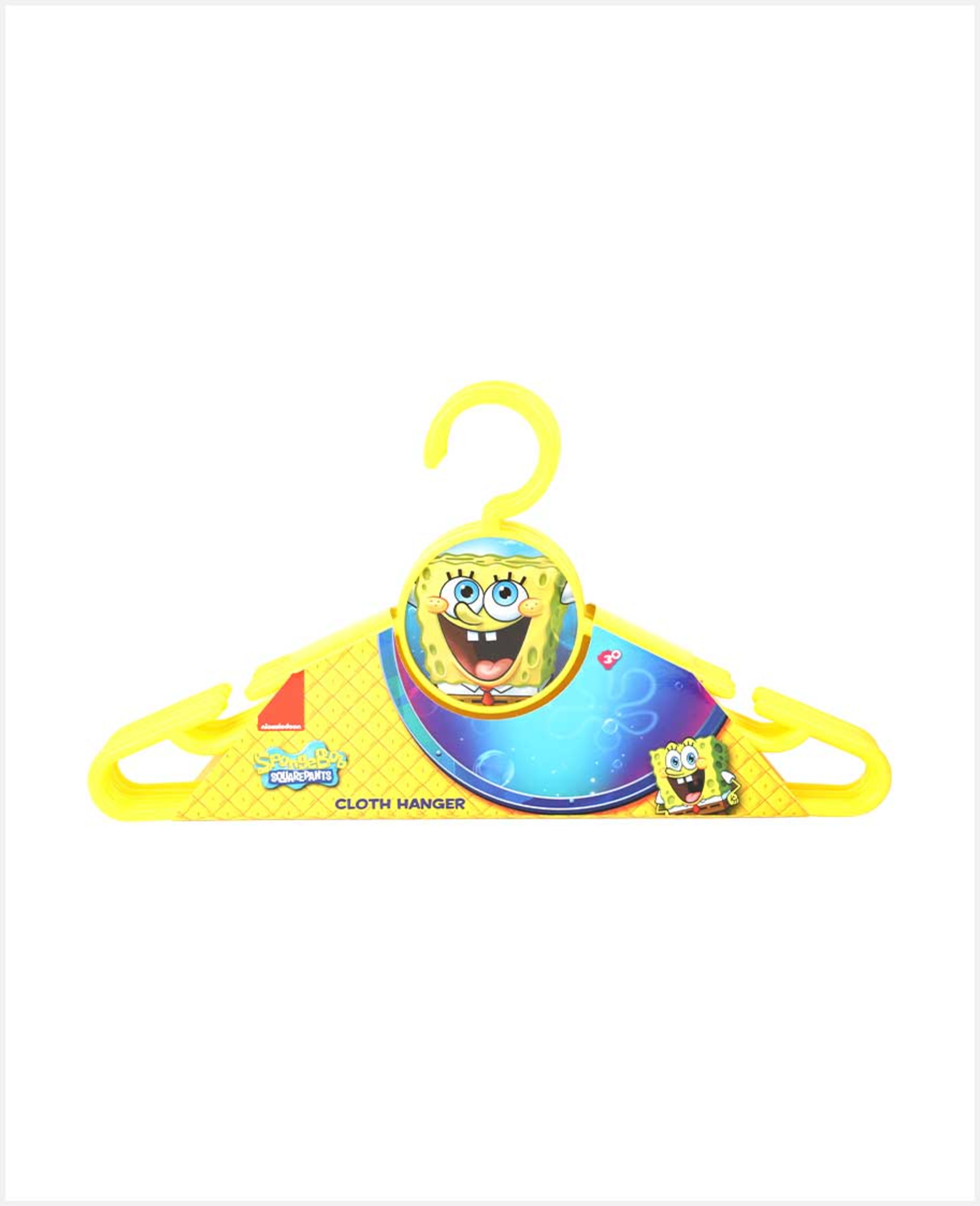 Nickelodeon W2h1 Cloth Hanger Sponge Bob Yellow Rj2615 - image 3