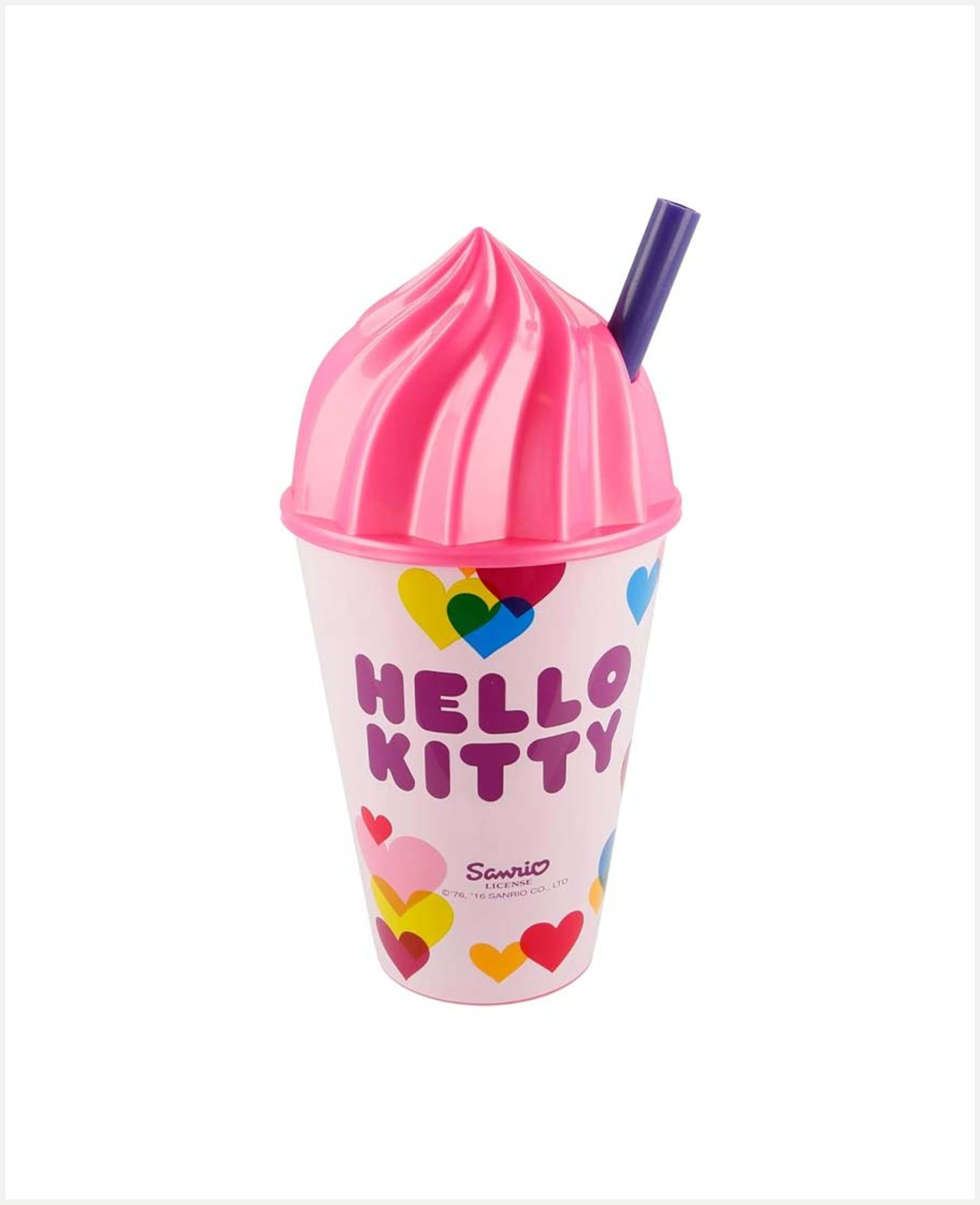 Disney W2h1 Ice Cream Tumbler Hello Kitty Heart 430ml Rj3156 - image 3