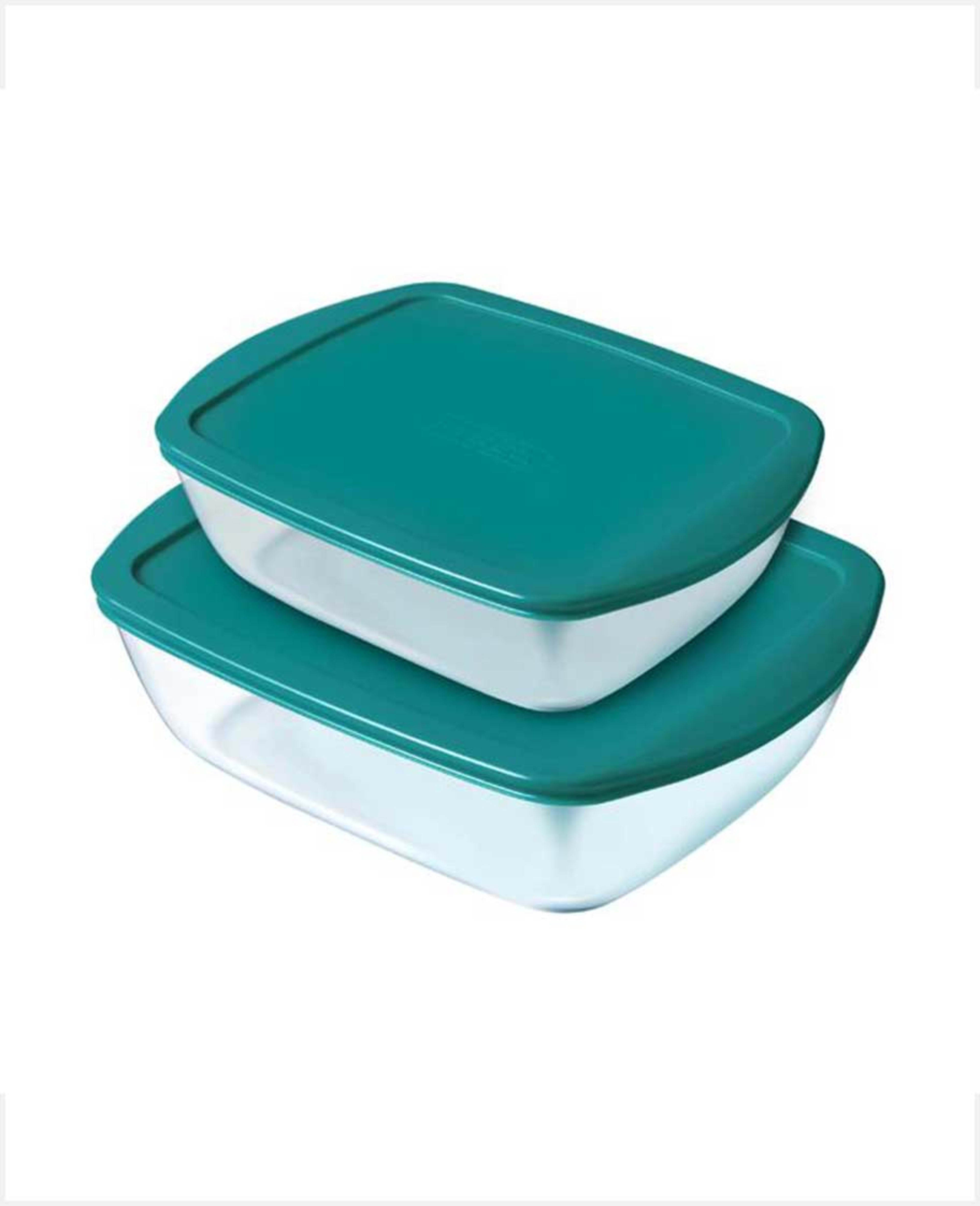 Pyrex Cook and Store Set 1.2ltr+2.5ltr 2pcs 913s340 - image 3