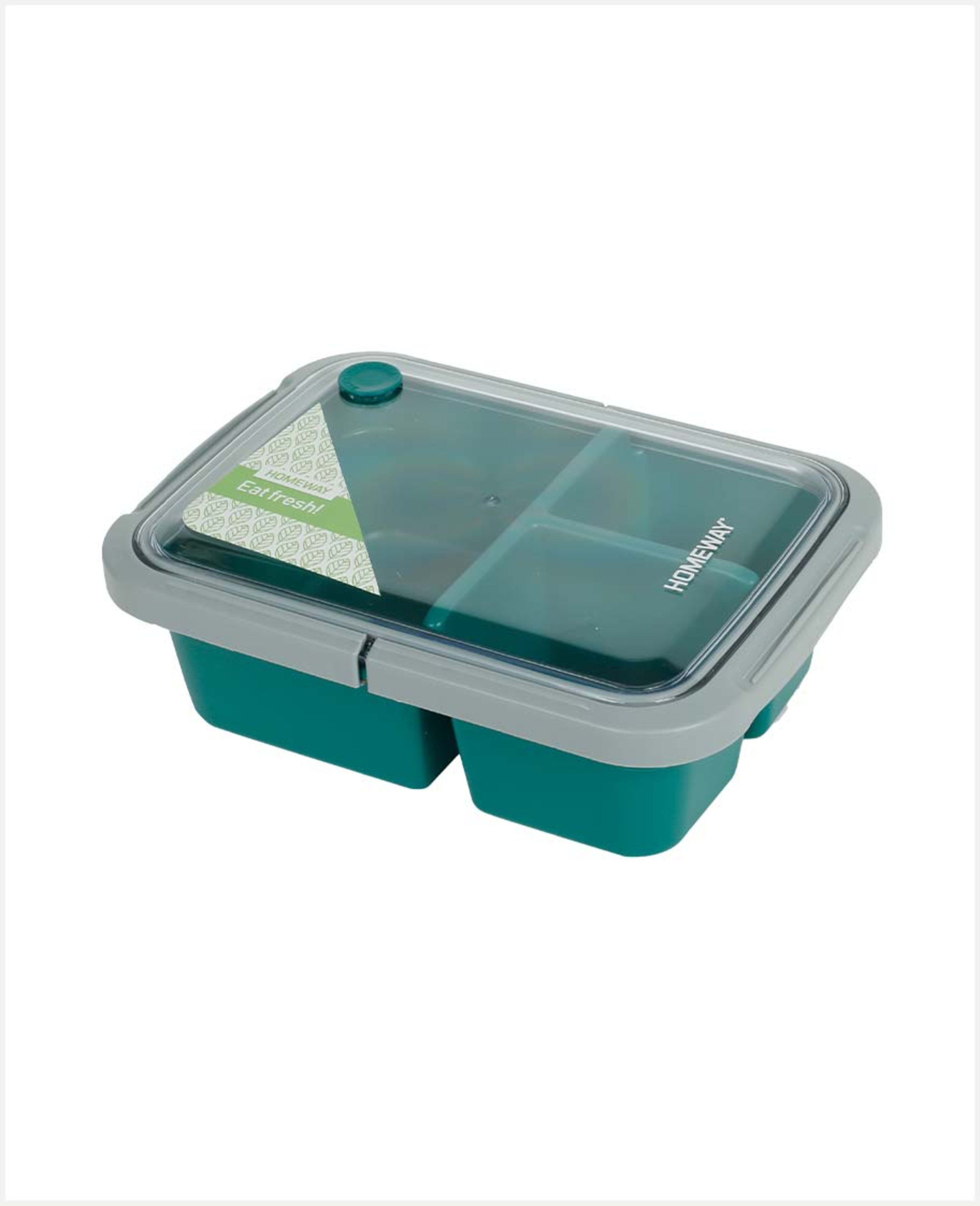 Homeway Airtight Lunchbox 3 Compartment 1200ml Hw3745 - image 3
