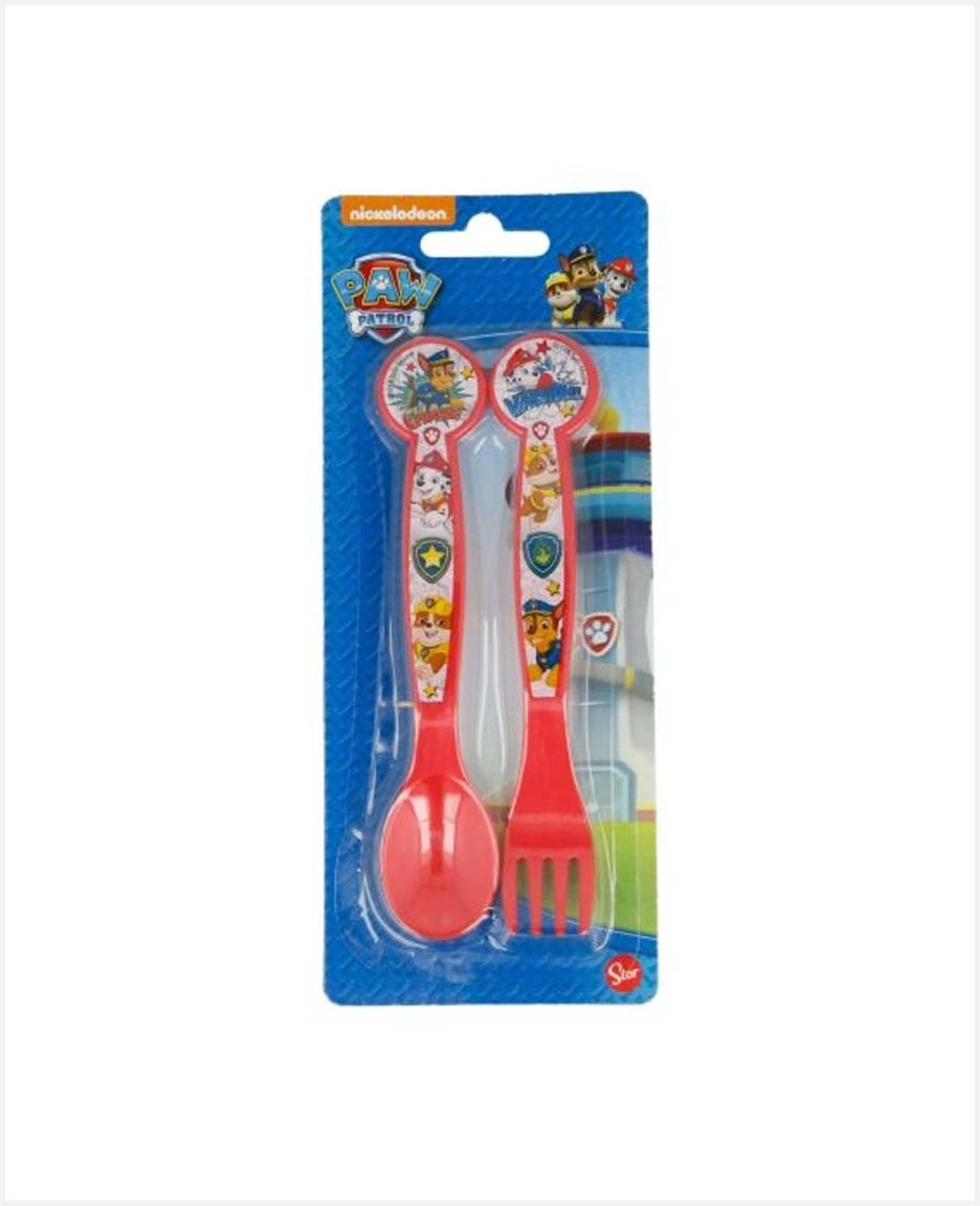 Disney Bts23 Cutlery Pp Paw Patrol 2pcs Set Rj4185 - image 3