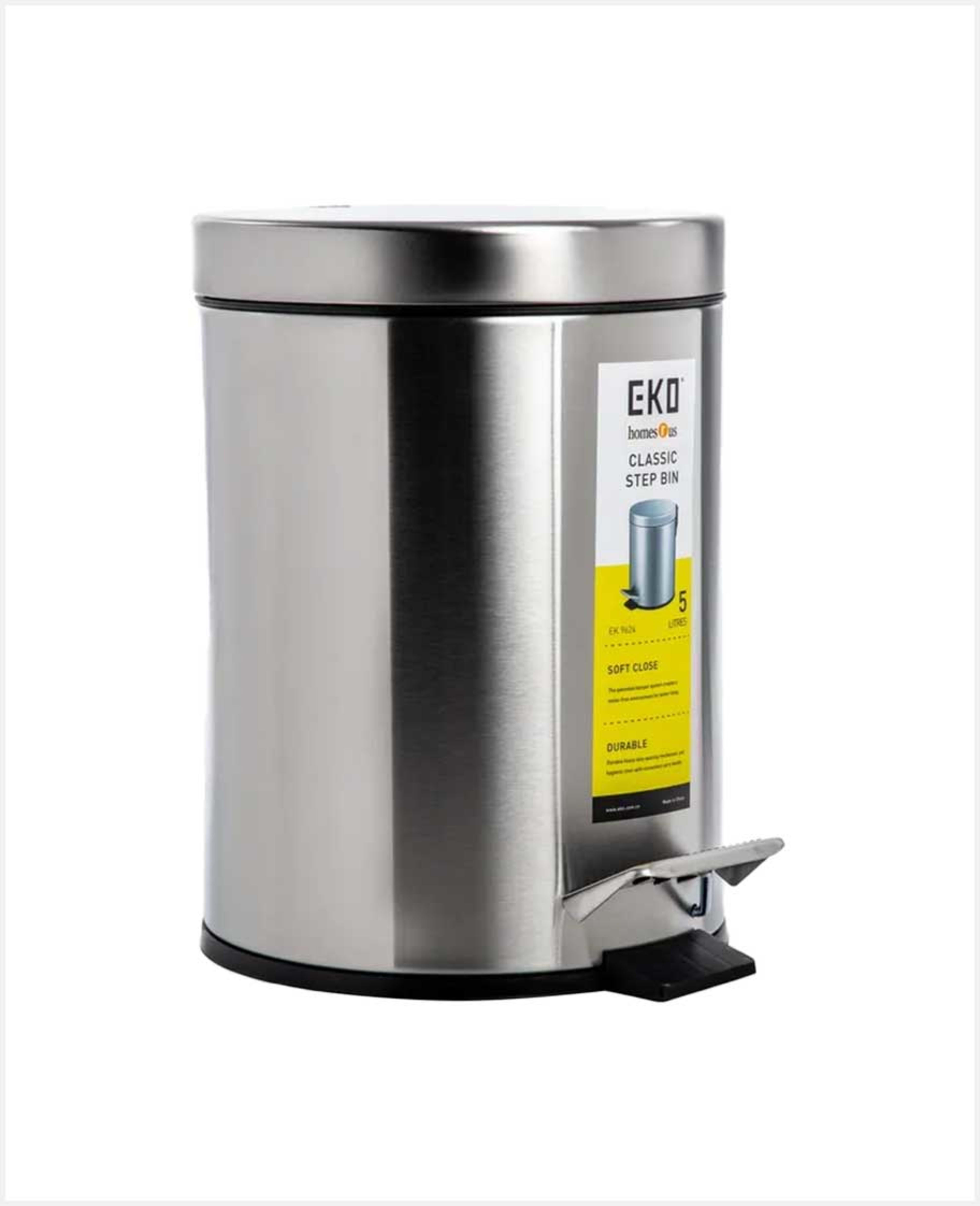 Eko Classic Quick Close Pedal Bin 5ltr - image 3
