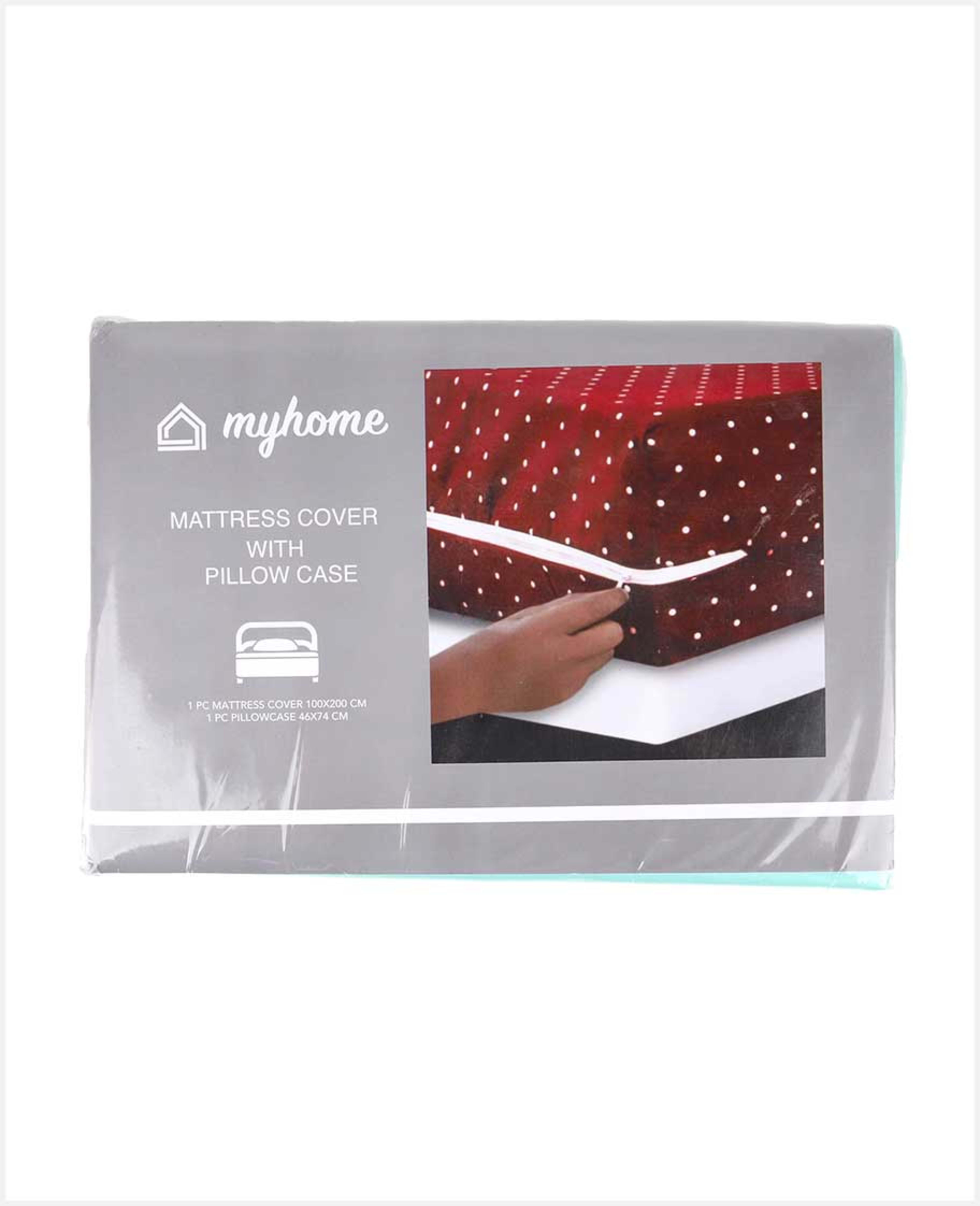 My Home Mattress Cover Single with Pillow Case 100x200cm - image 3