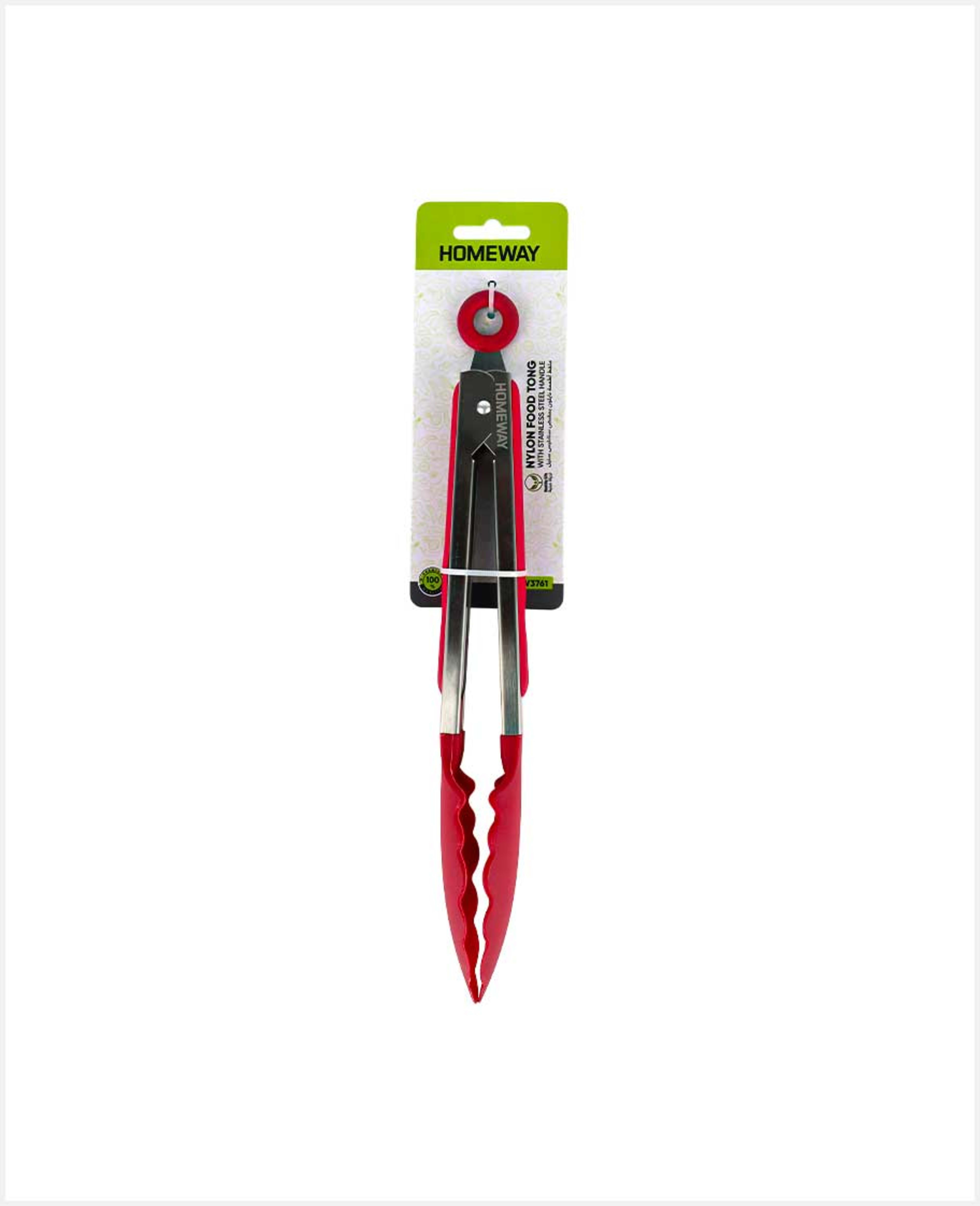 Homeway Nylon Food Tong with Ss Handle Hw3761 - image 3