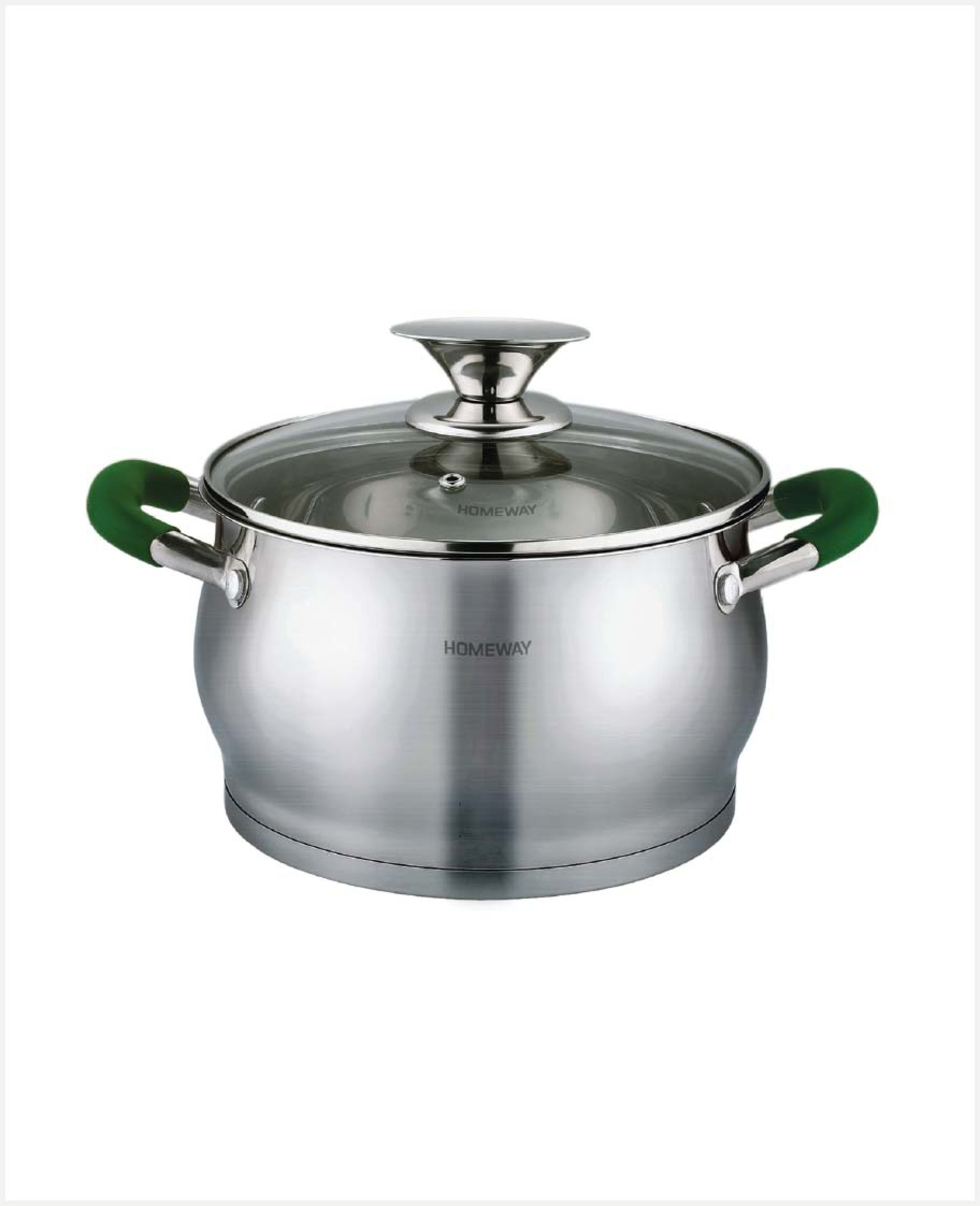 Homeway Ss Casserole with Lid 26cm Hw3871 - image 3