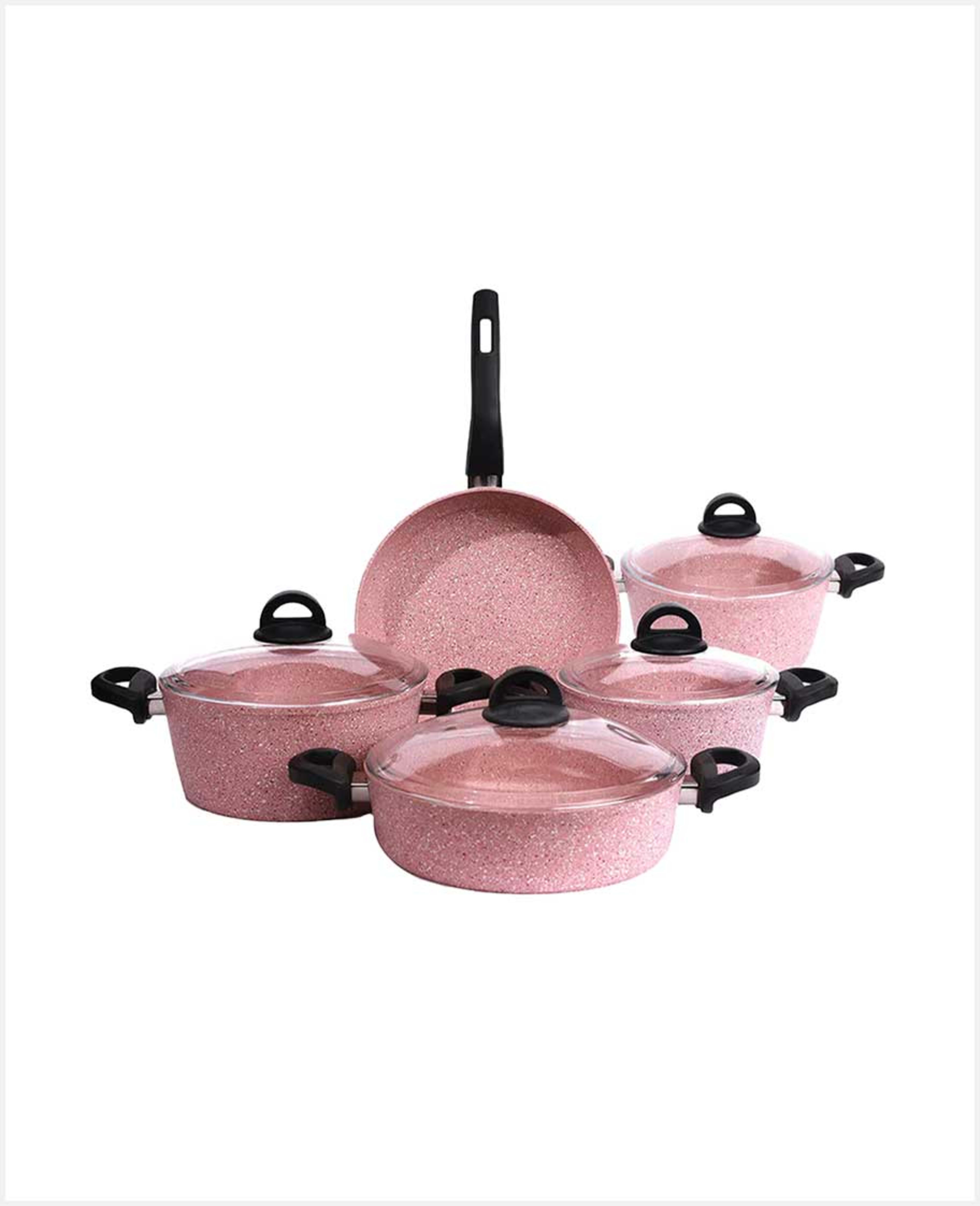 Falez Forged Premium Cookware Set Pnky 9pcs F37143 - image 3