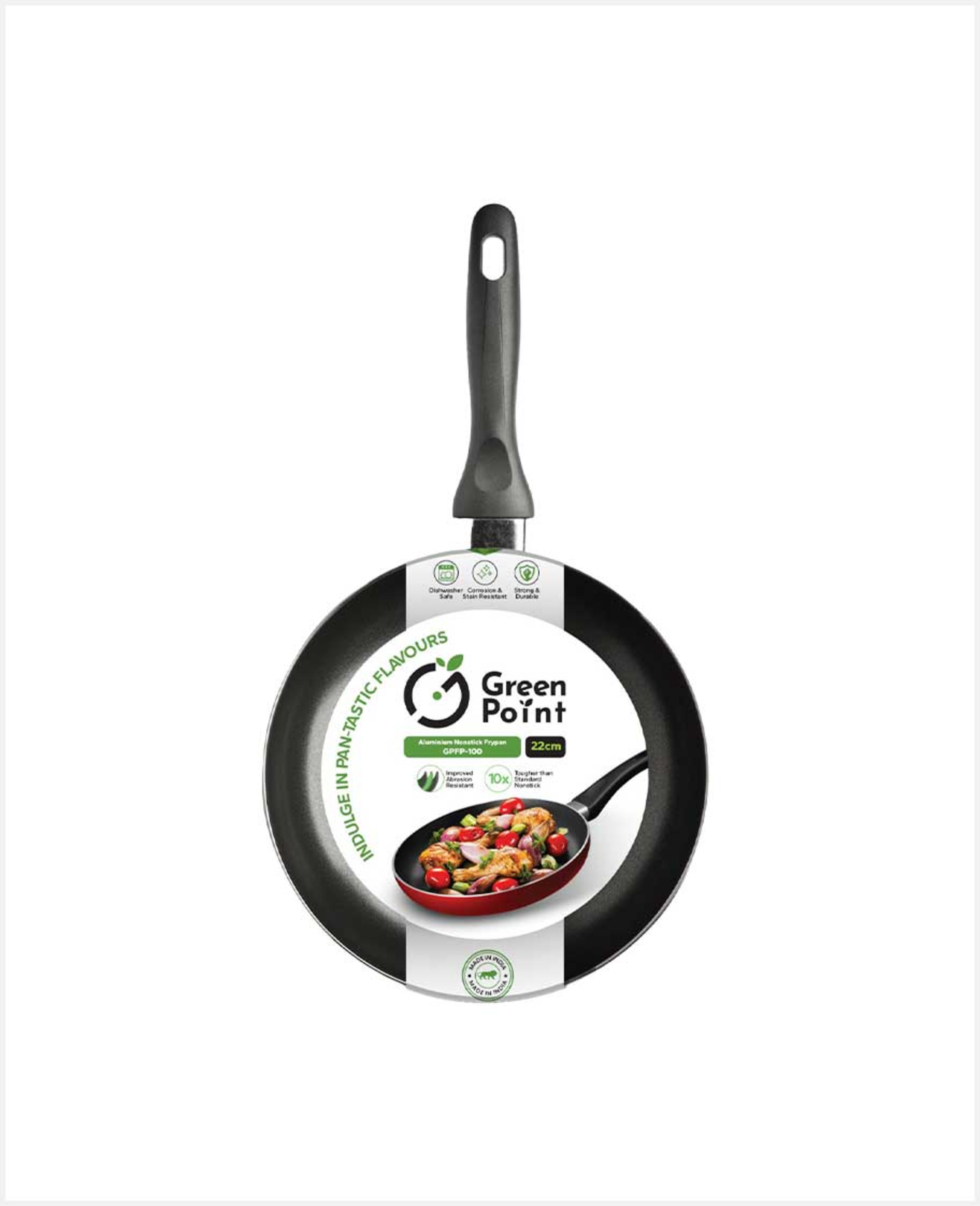 Green Point Nonstick Fry Pan 30cm Gpfp-104 - image 3