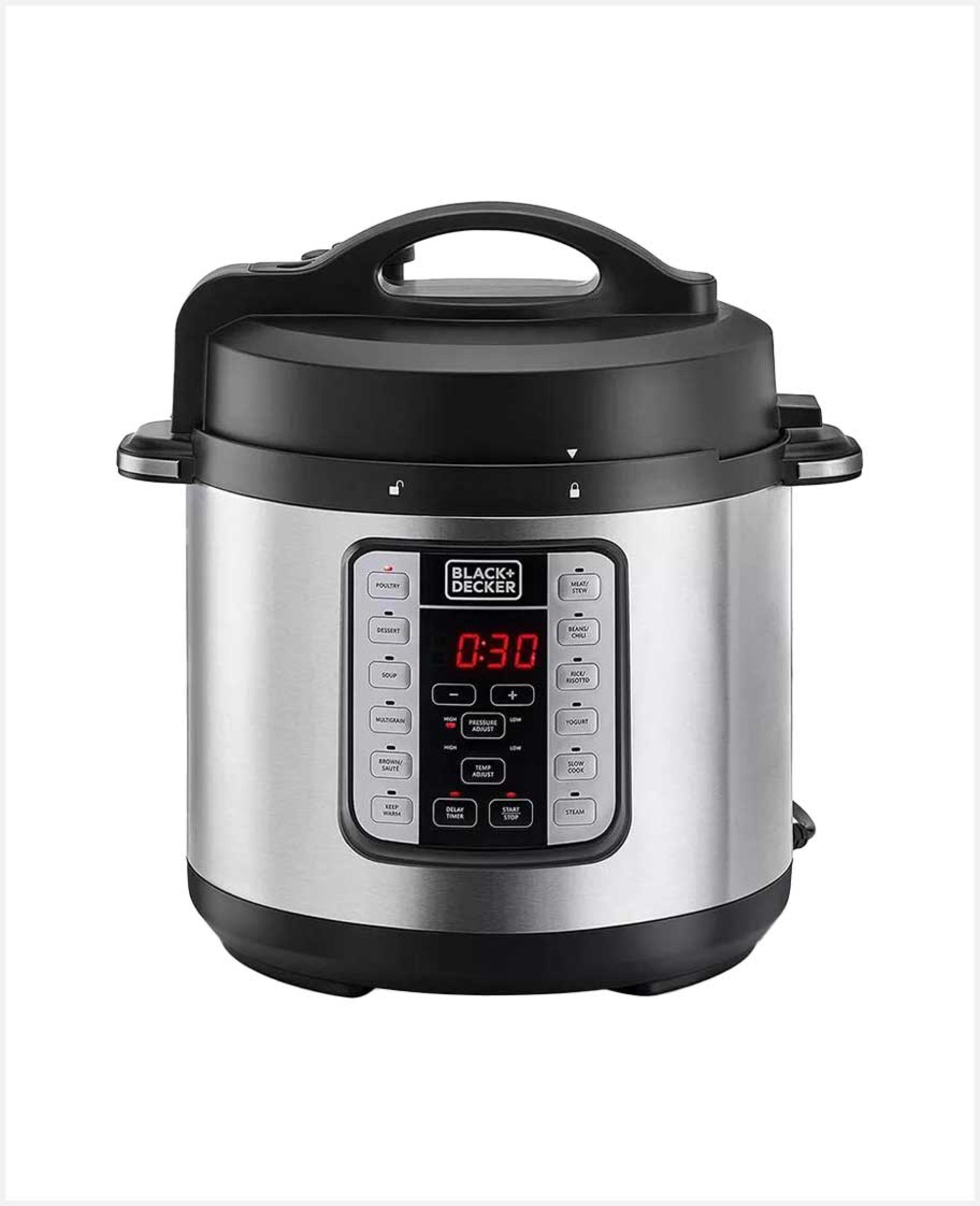 Black & Decker Pressure Cooker 6ltr Pcp1000-b5 - image 3