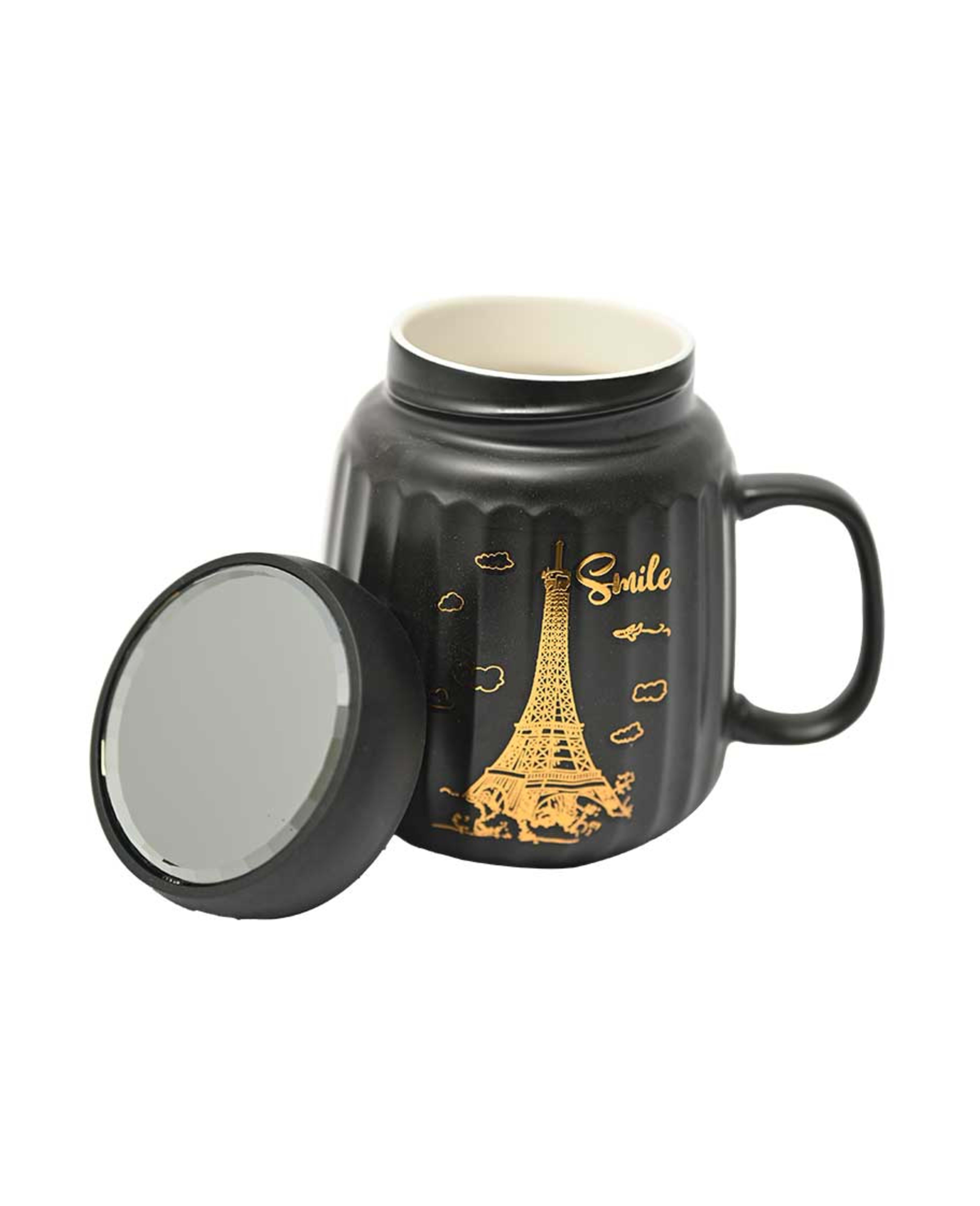Gitco Ceramic Mug with Mirror Top Mc9510 - image 2