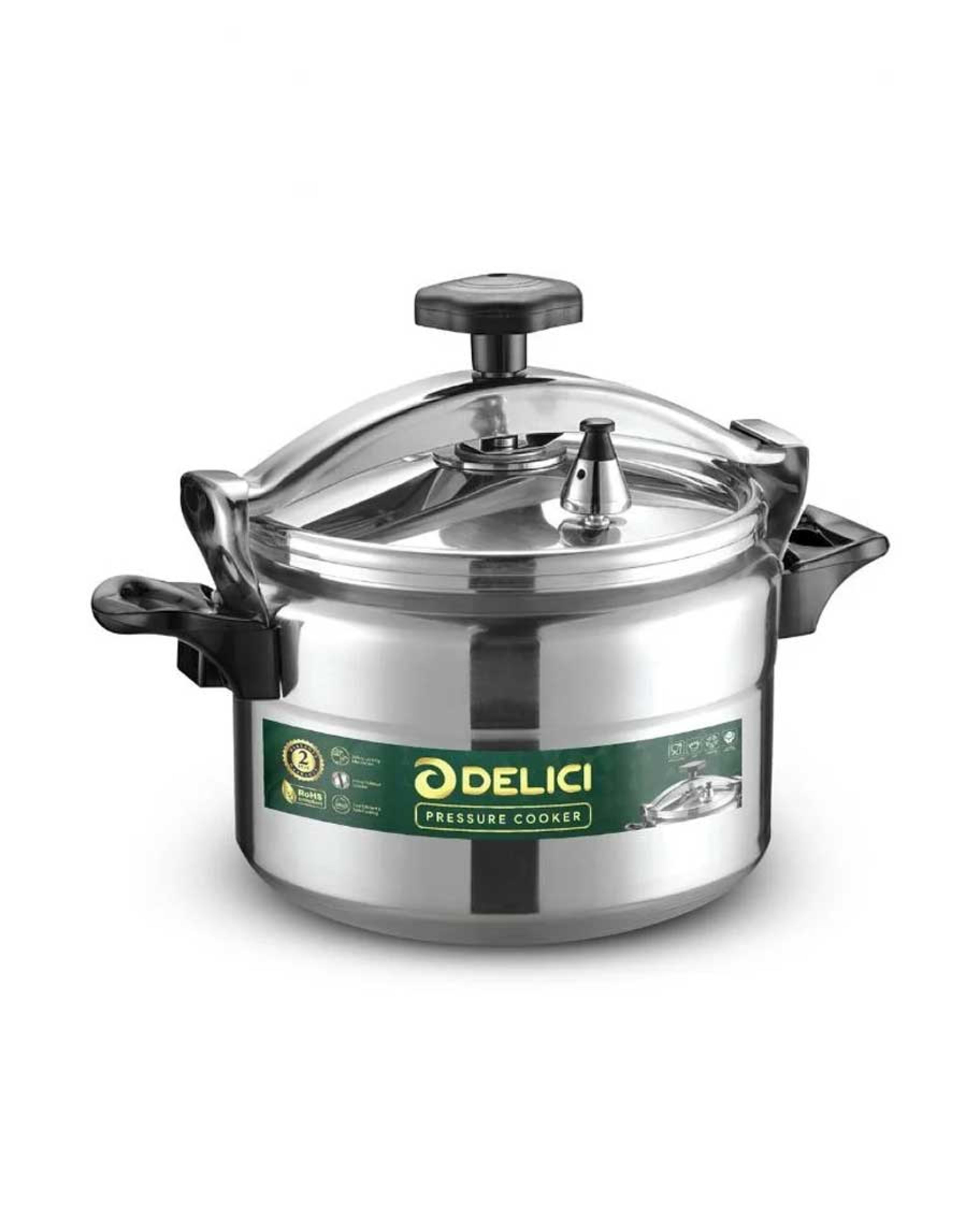 Delici Aluminium Pressure Cooker 9ltr Dpc 9a - image 2
