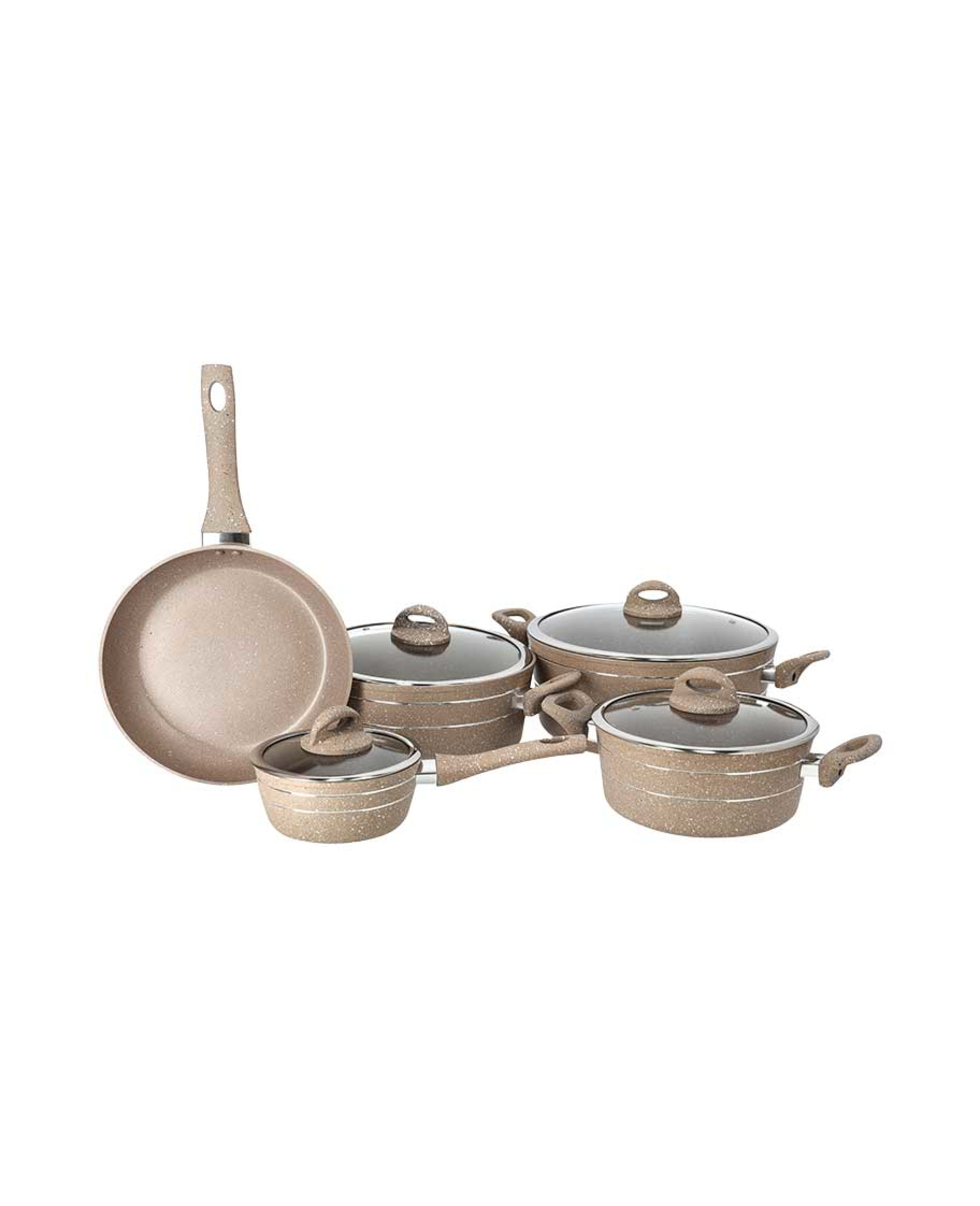 Royalford Granite Smart Cookware 9pcs Set Rf9555bge - image 2