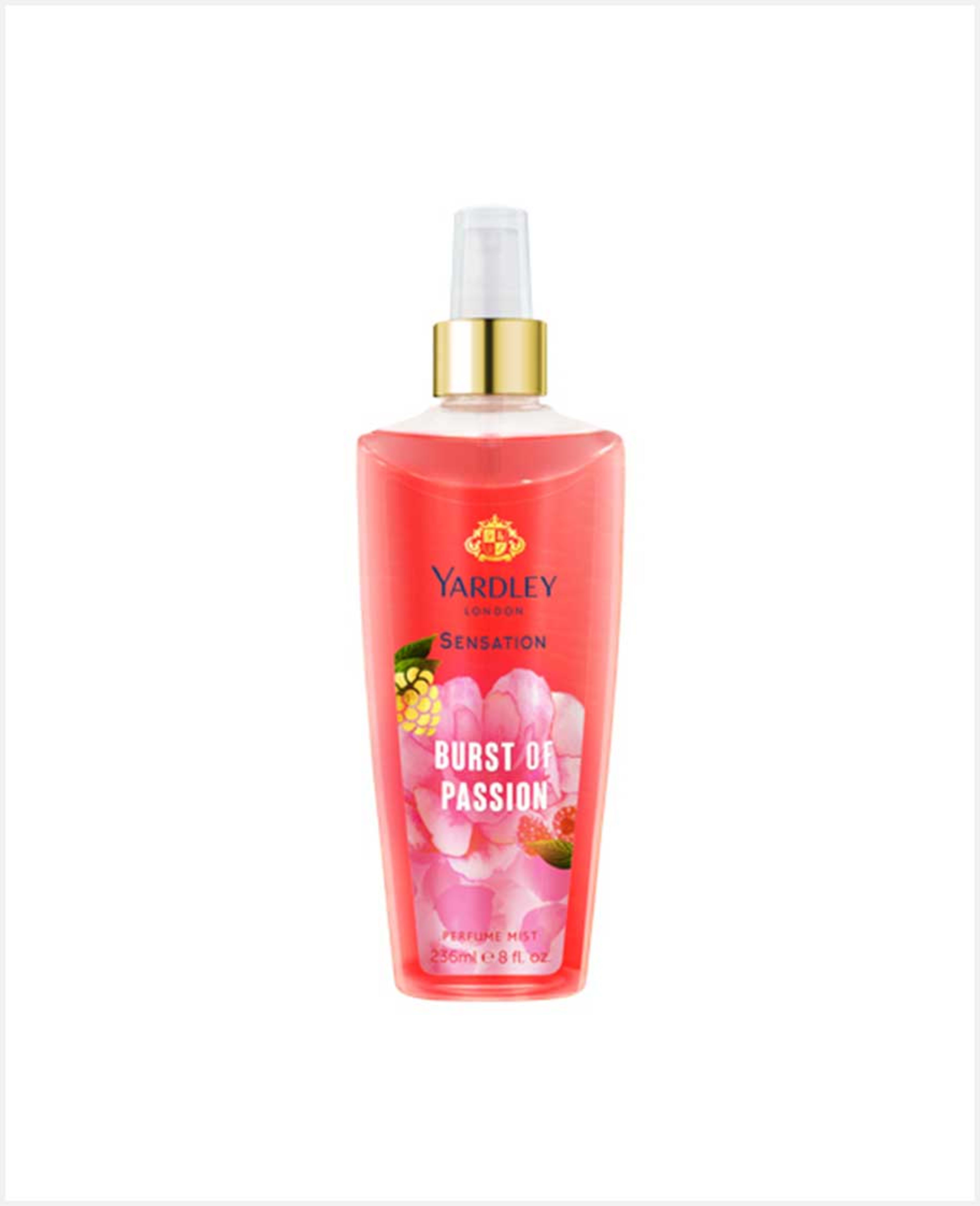 Yardley Sensation Burst of Passion Perfume Mist 236ml - image 3