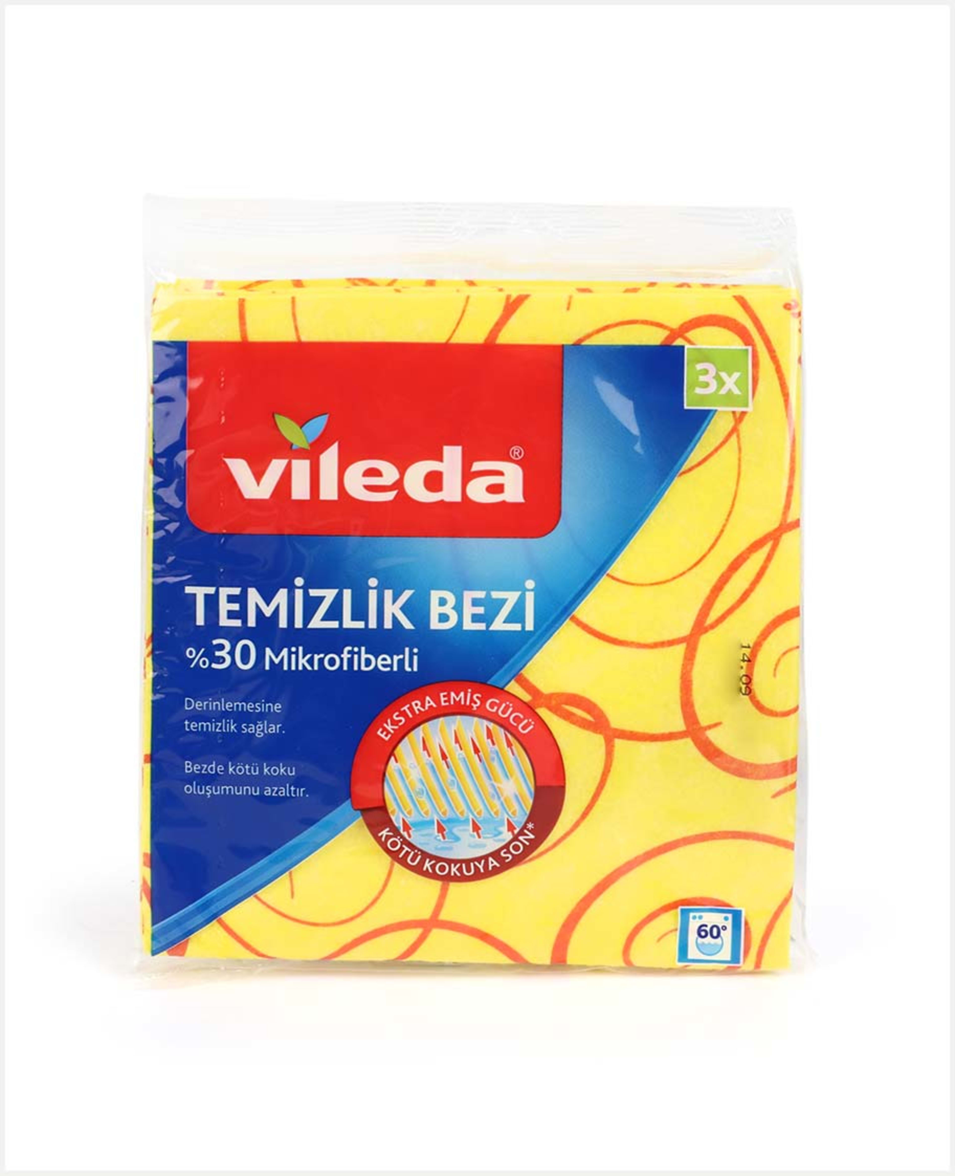 Vileda Temizlik Bezi 30% Mikrofiberli(cleaning Cloth) 3pcs - image 3