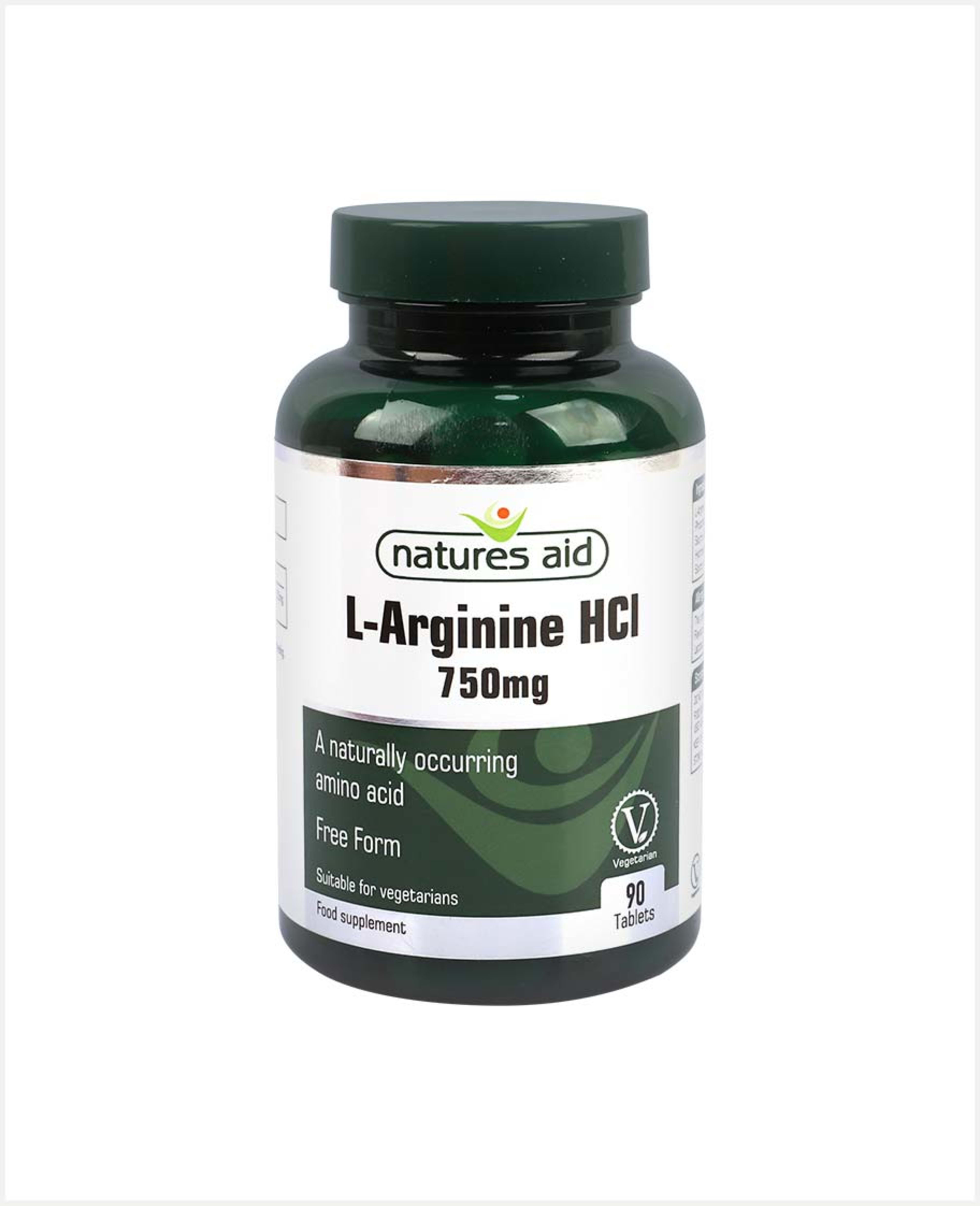 Natures Aid L-arginine Hci 750mg Tablets 90pcs - image 3