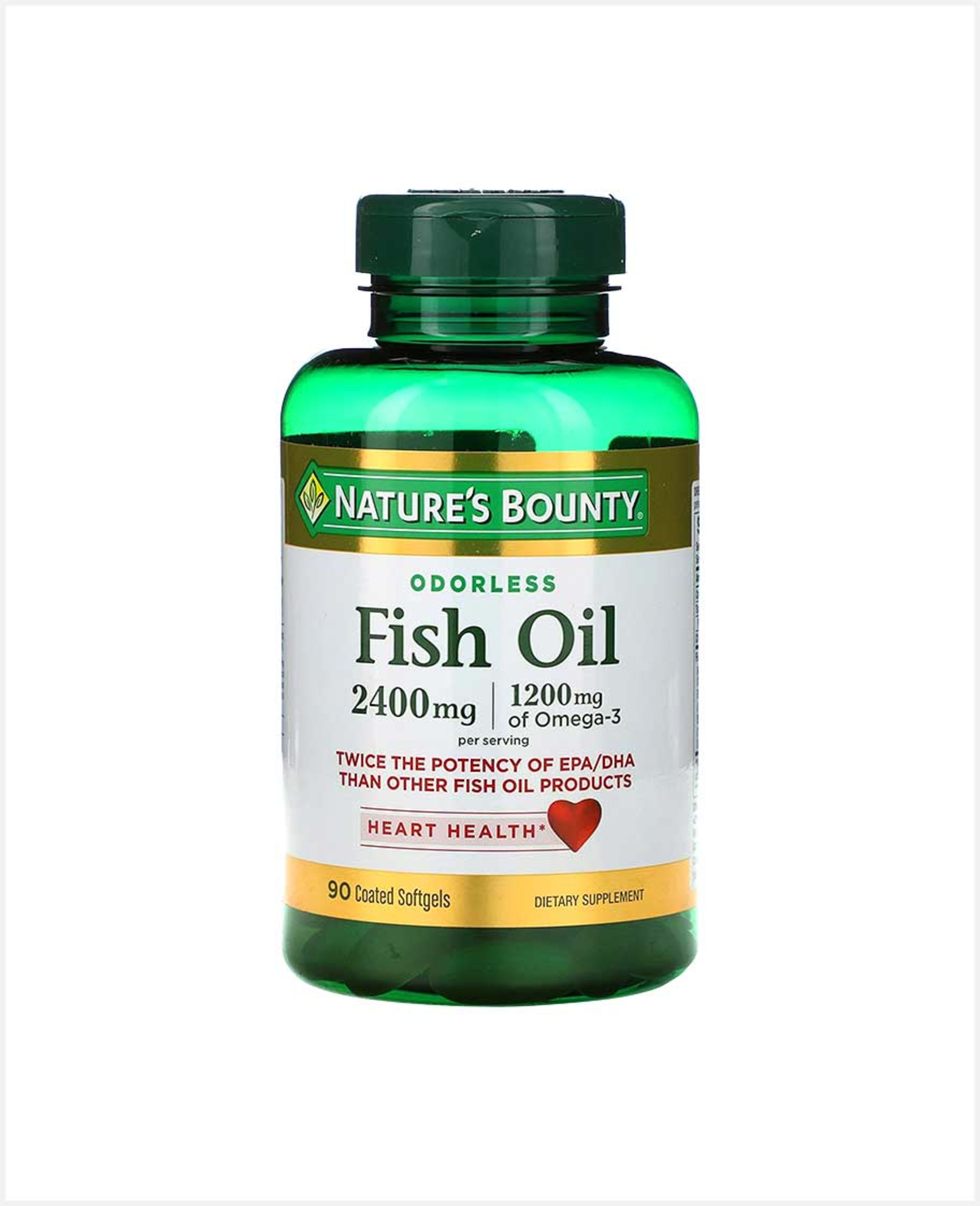 Nature's Bounty Odorles Fish Oil 2400mg(1200mg Omega3) 90pcs - image 3