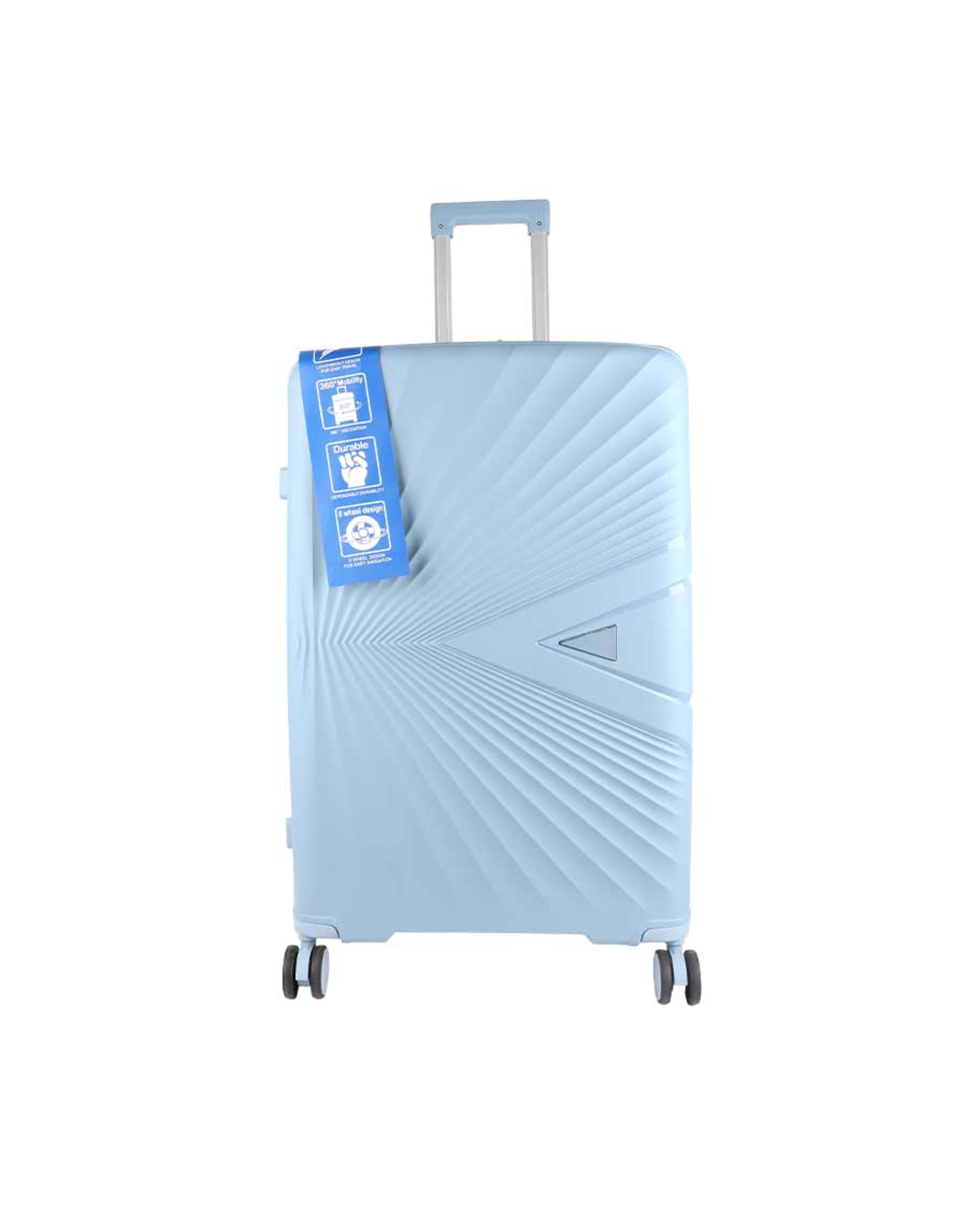 Gp Hard Trolley 4 Wheel Assorted Color 20inch 604 - image 3