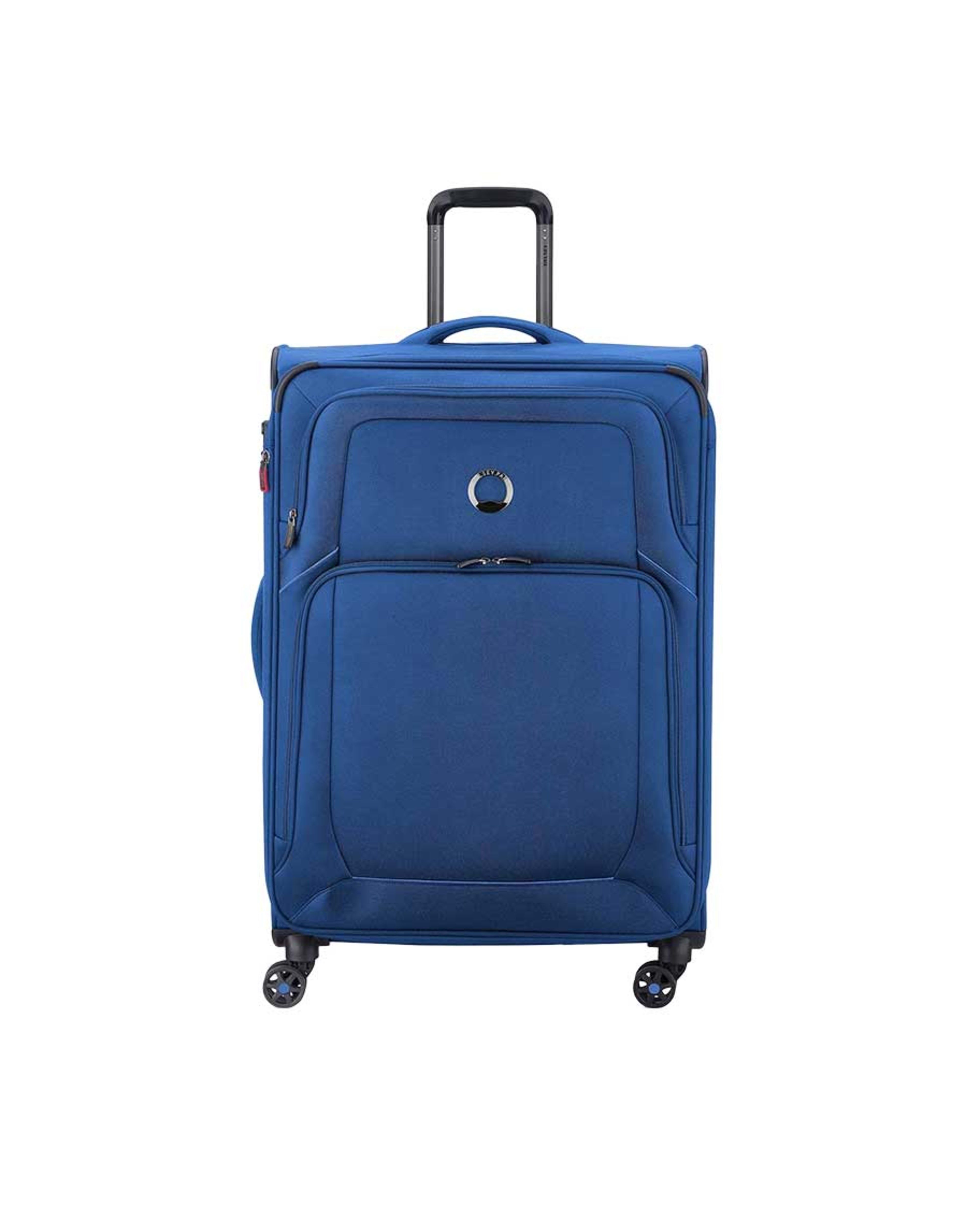 Delsey Optimax Lite Softcase Double Wheel Trolley 70cm Blue 3285820 02 - image 2