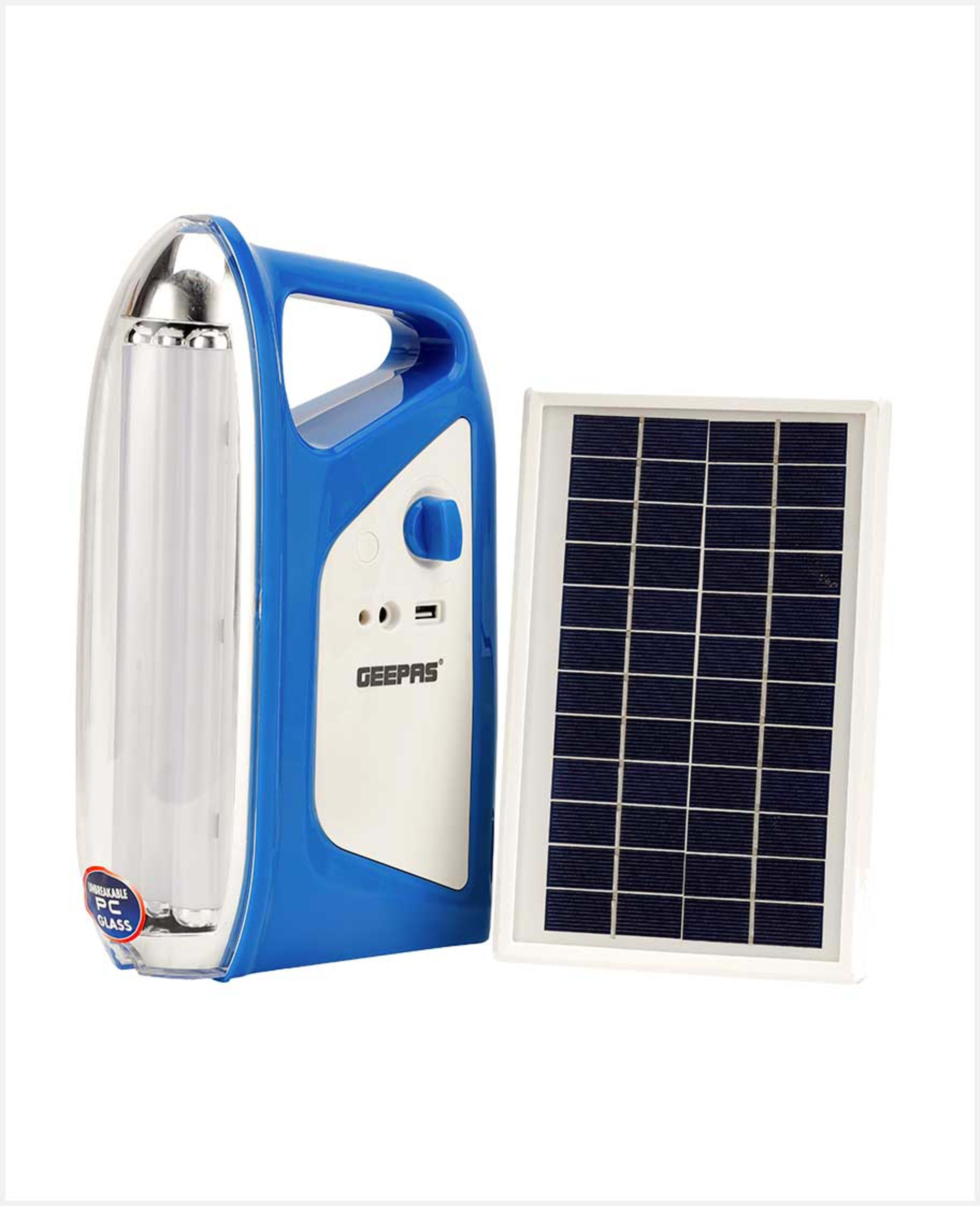 Geepas Rechargeable Solar LED Lantern Gse5583 - image 3