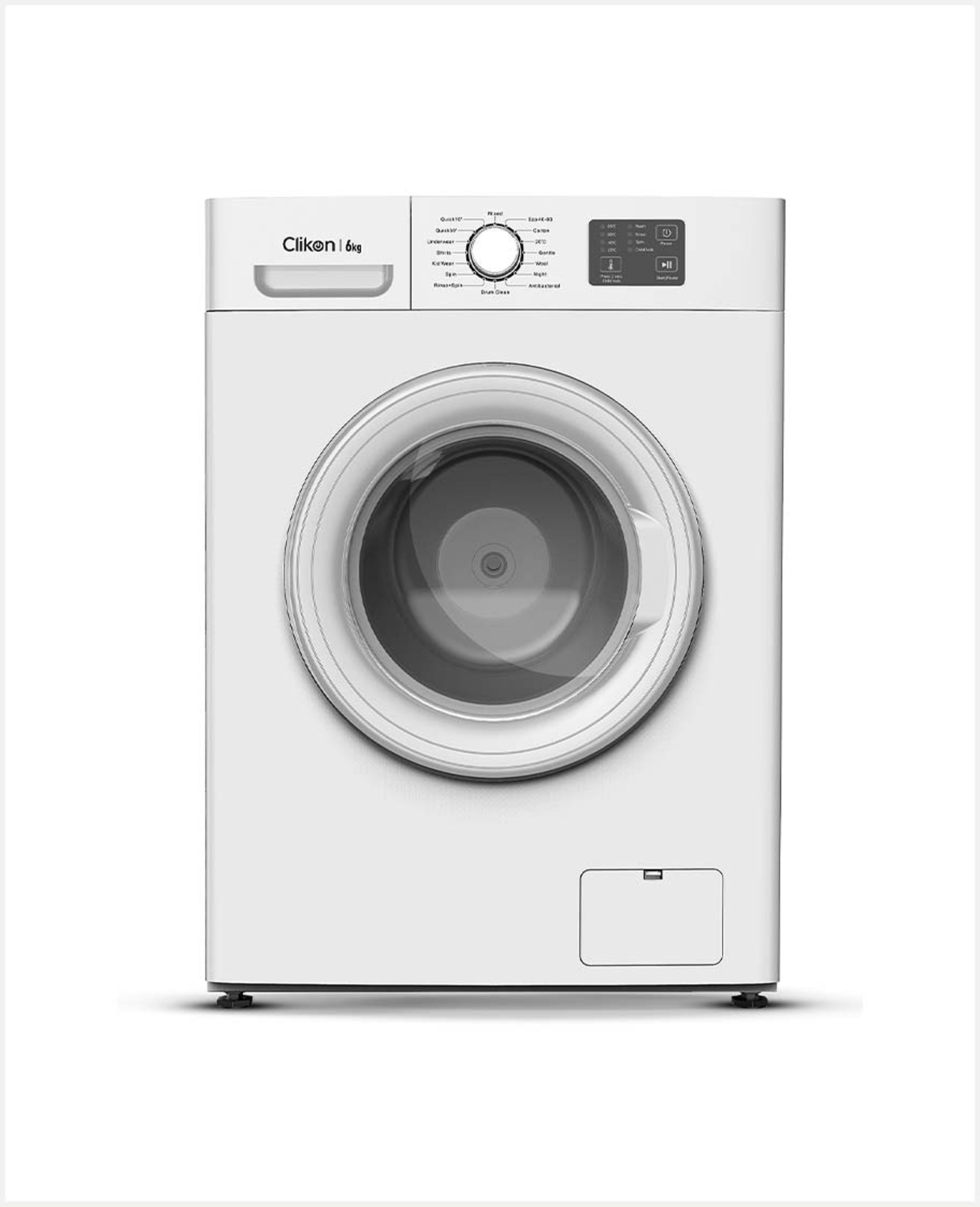 Clikon Washing Machine Front Loading Ck651 - image 3