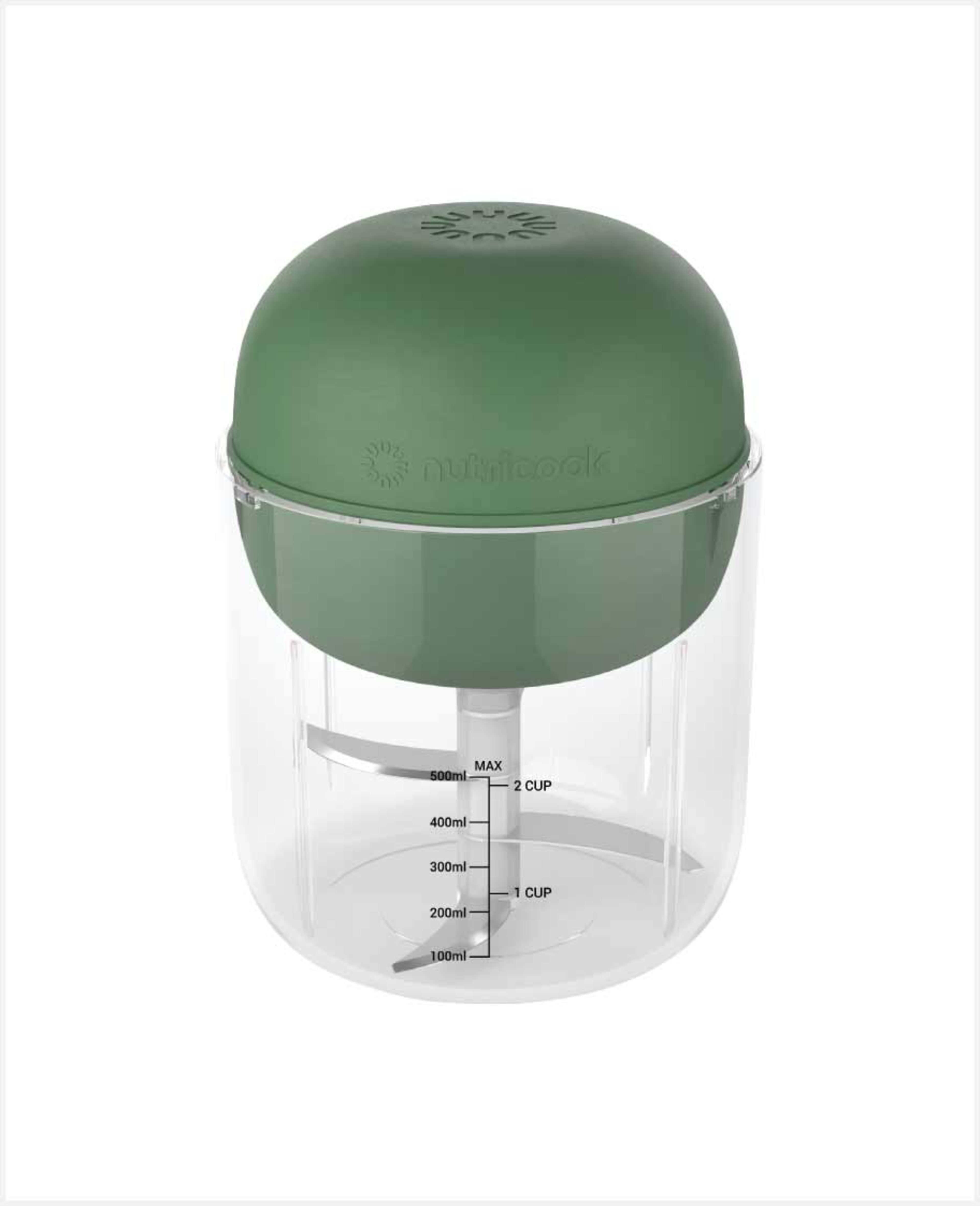 Nutricook Choppi 500ml Green Ch600g-me - image 3