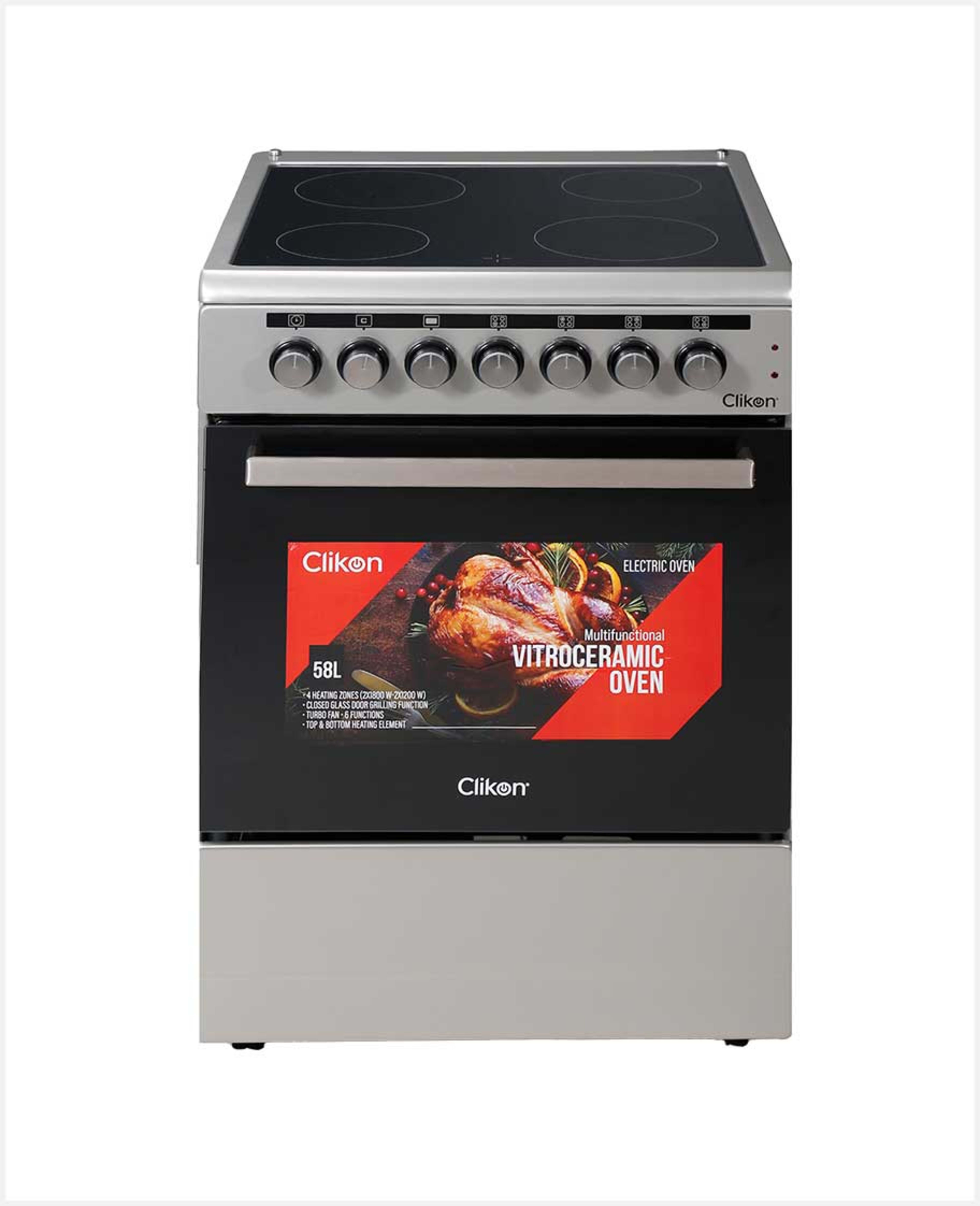 Clikon Vitro Ceramic Electric Cooking Range Ck310 - image 3