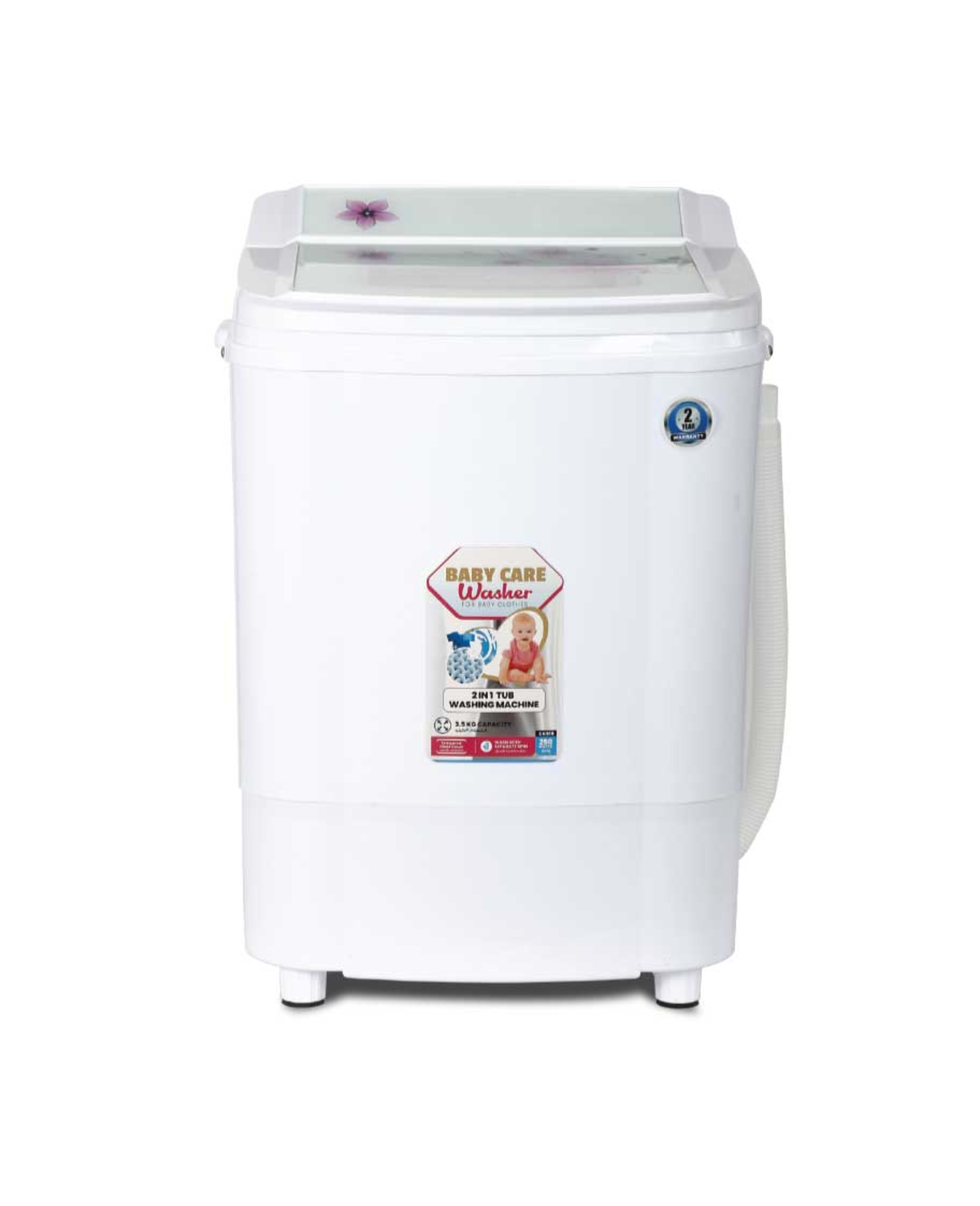 Clikon 2 in 1 Tub Washing Machine 3.5kg Ck618 - image 2