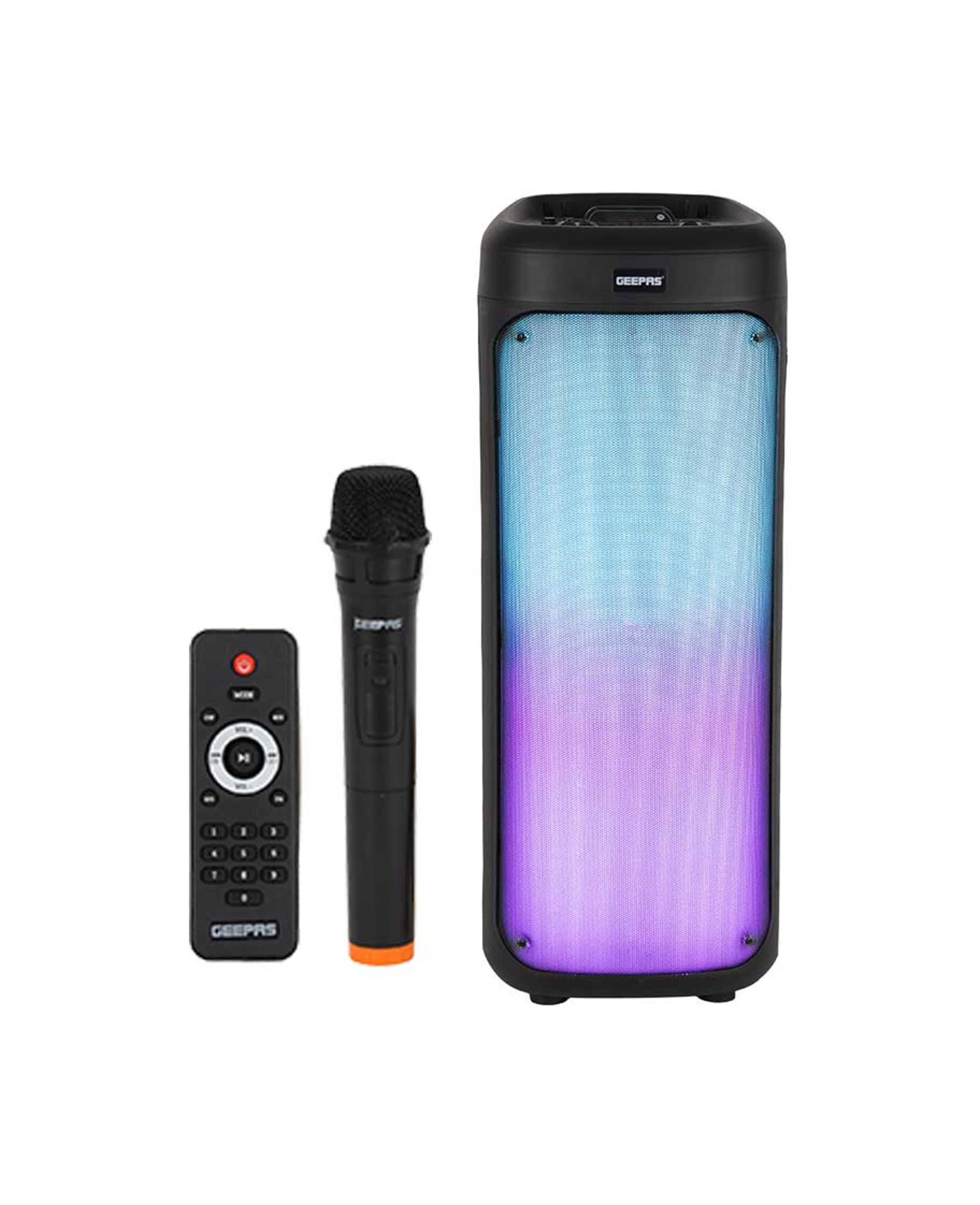 Geepas Rechargeable Portable Speaker Bt/mic/remote Gms11194 - image 2