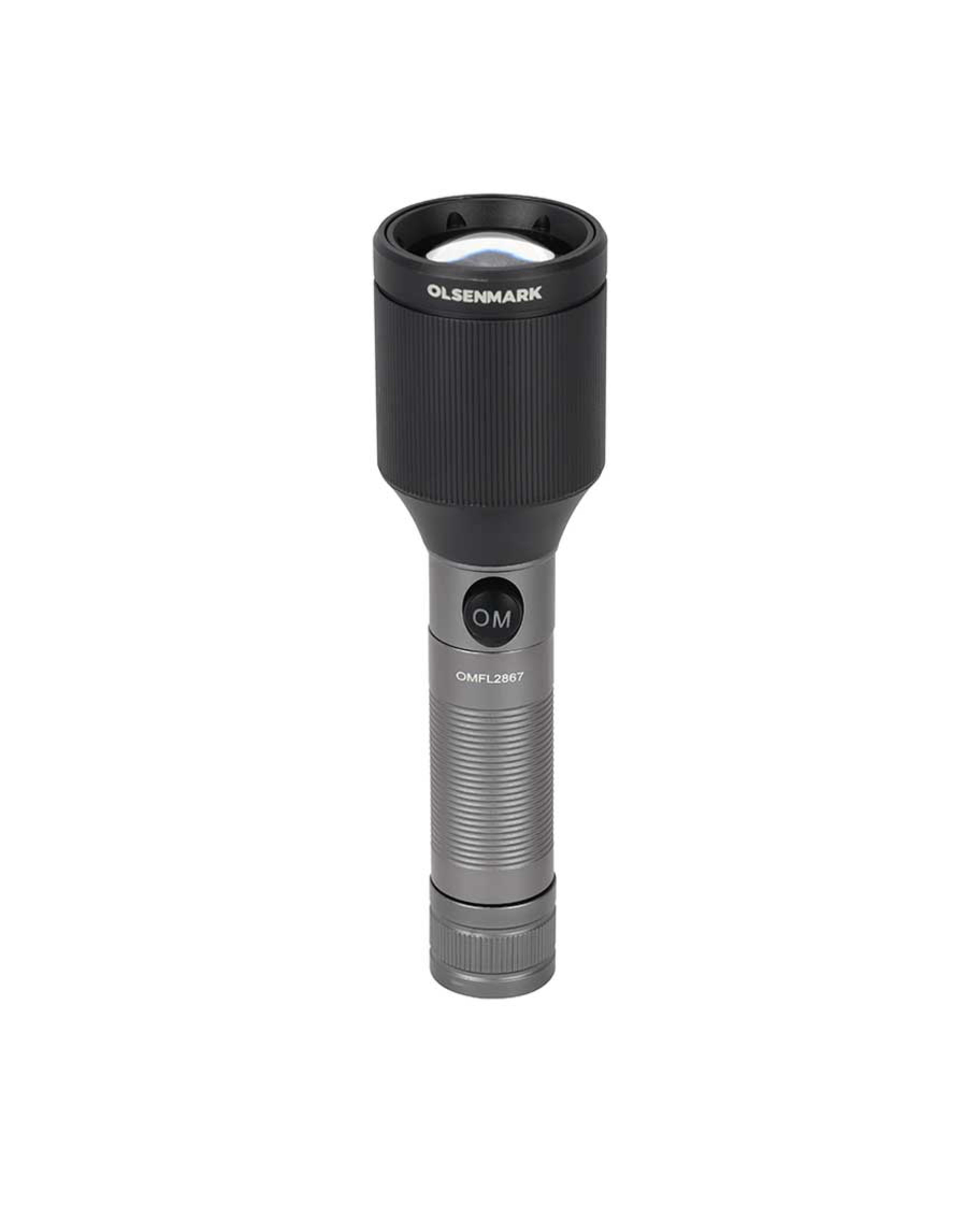 Olsenmark Rechargeable Pro LED Zoomable Flashlight Omfl2867 - image 2