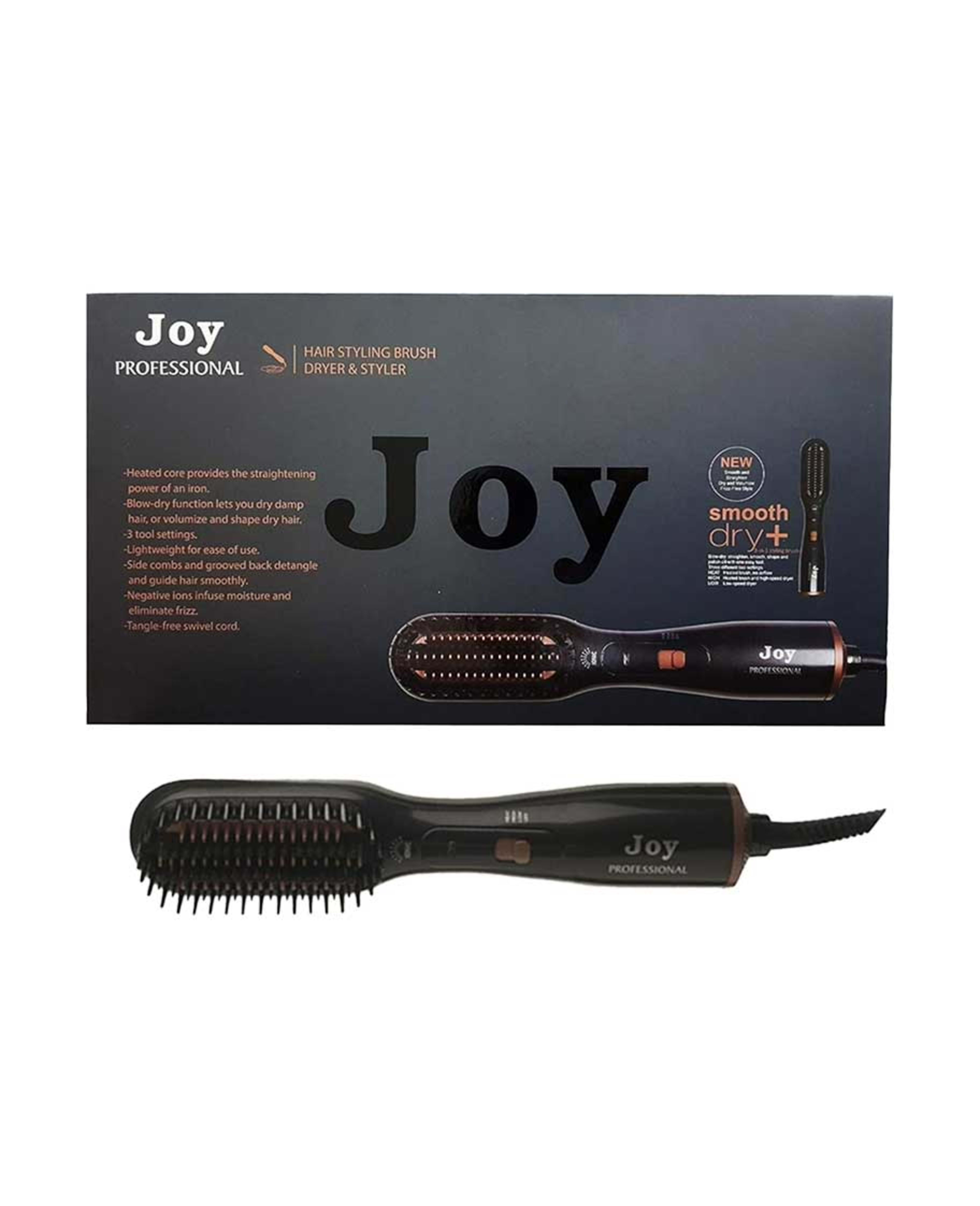 Joy 3in1 Hair Hair Styling Brush - image 2
