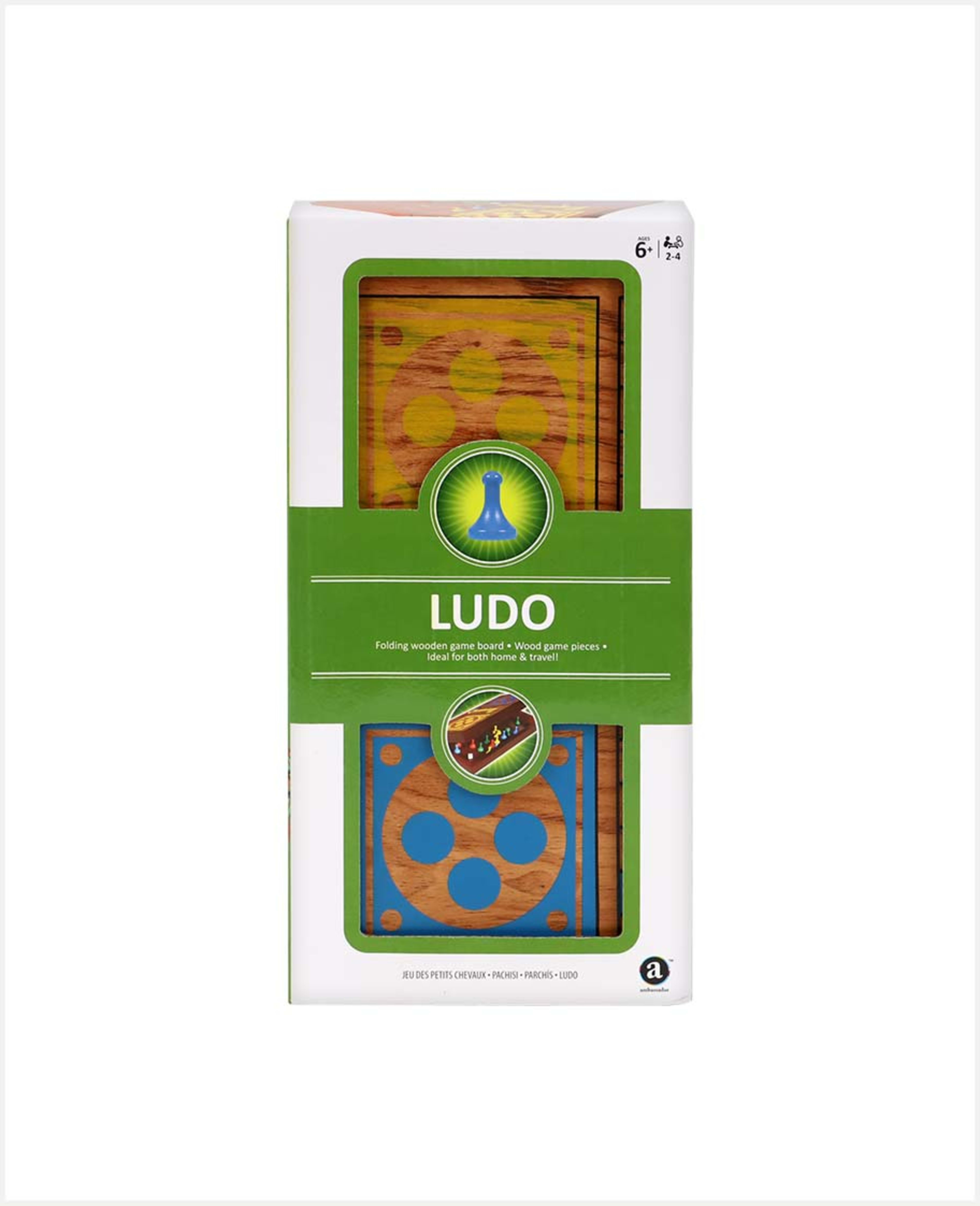 Ambassador Folding Wood Ludo Set Tg1902 - image 3