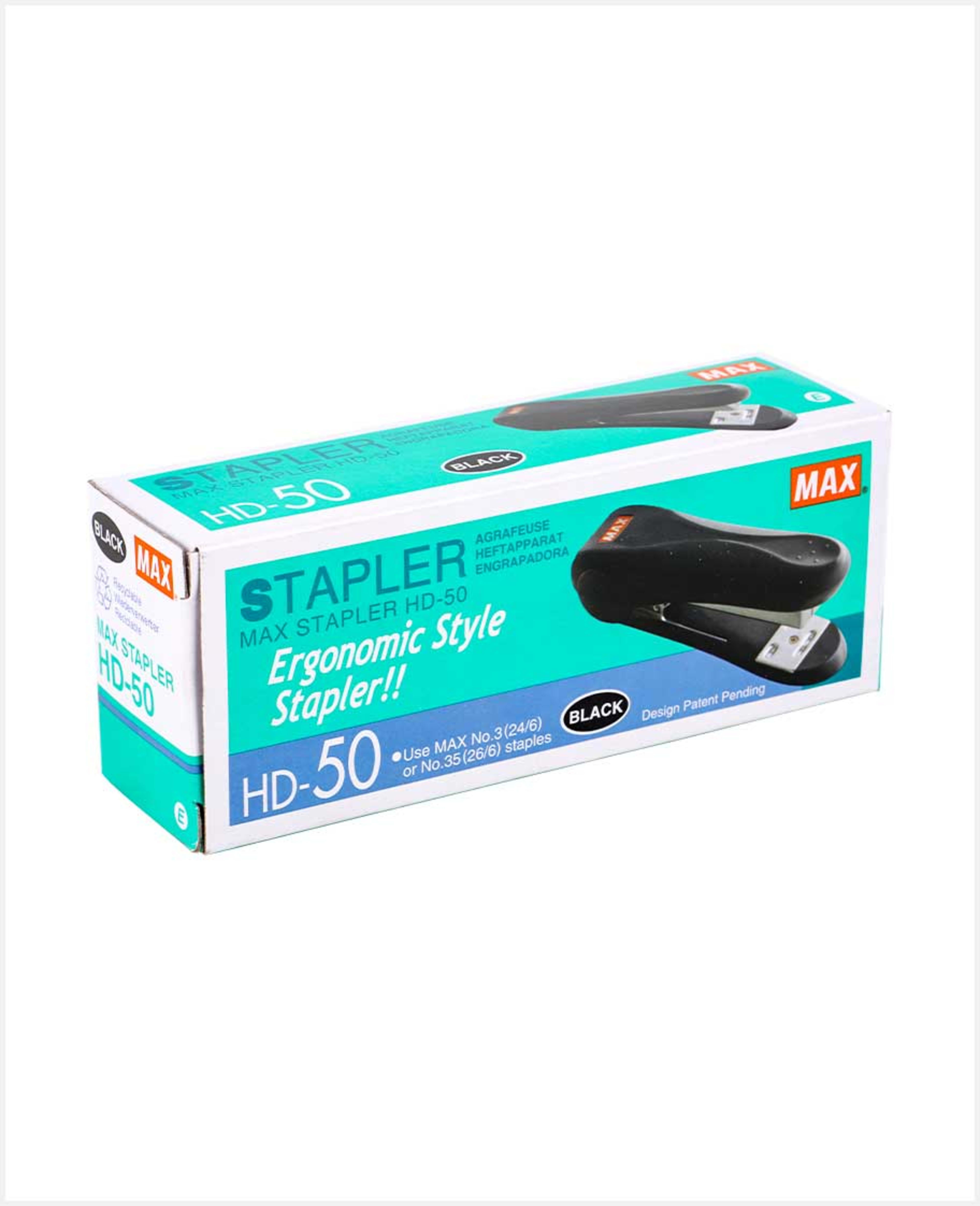 Max Stapler Black 24-26/6 Mx-hd-50-bk - image 3