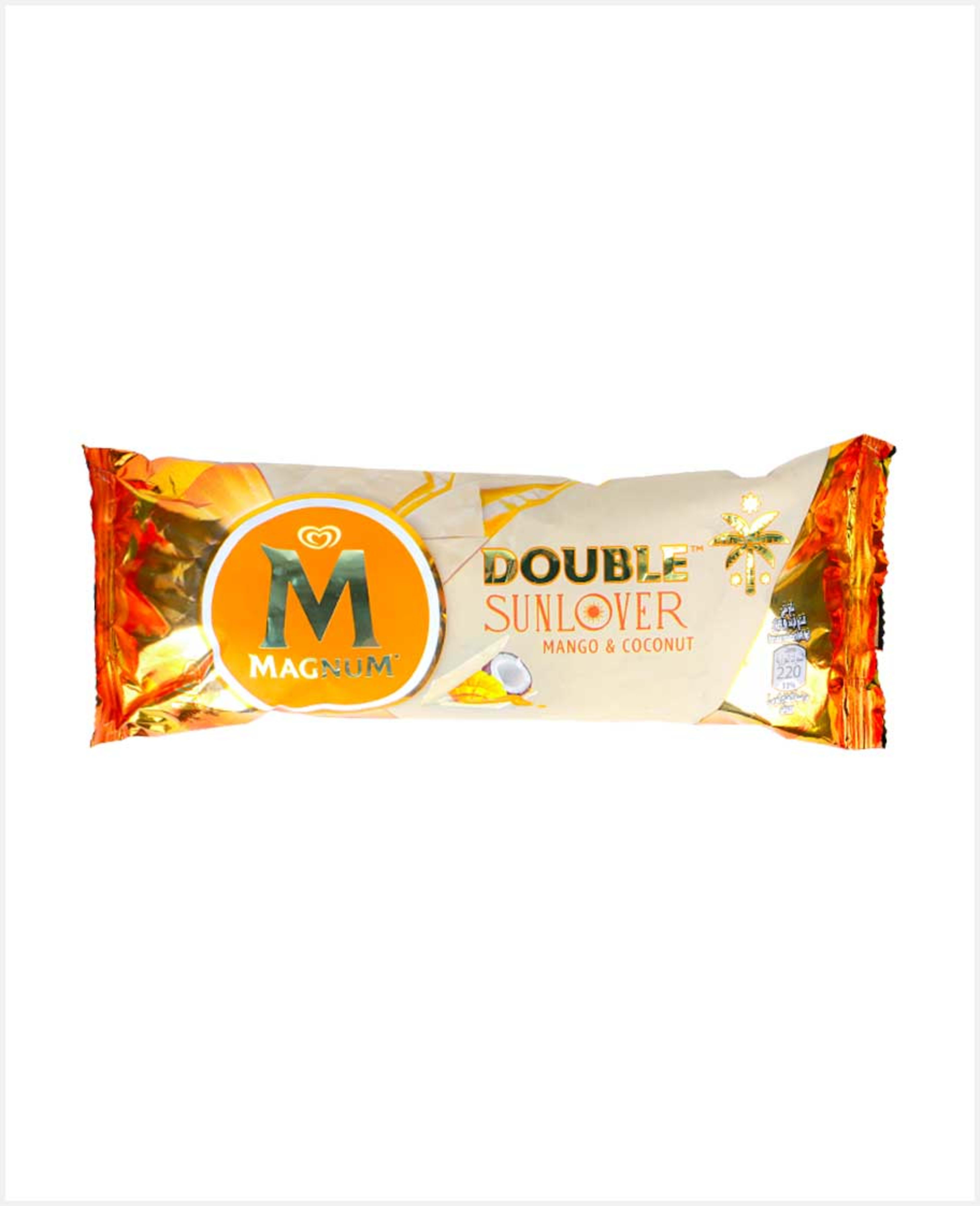 Magnum Double Sunlover Mango and Coconut Ice Cream 85ml - image 3
