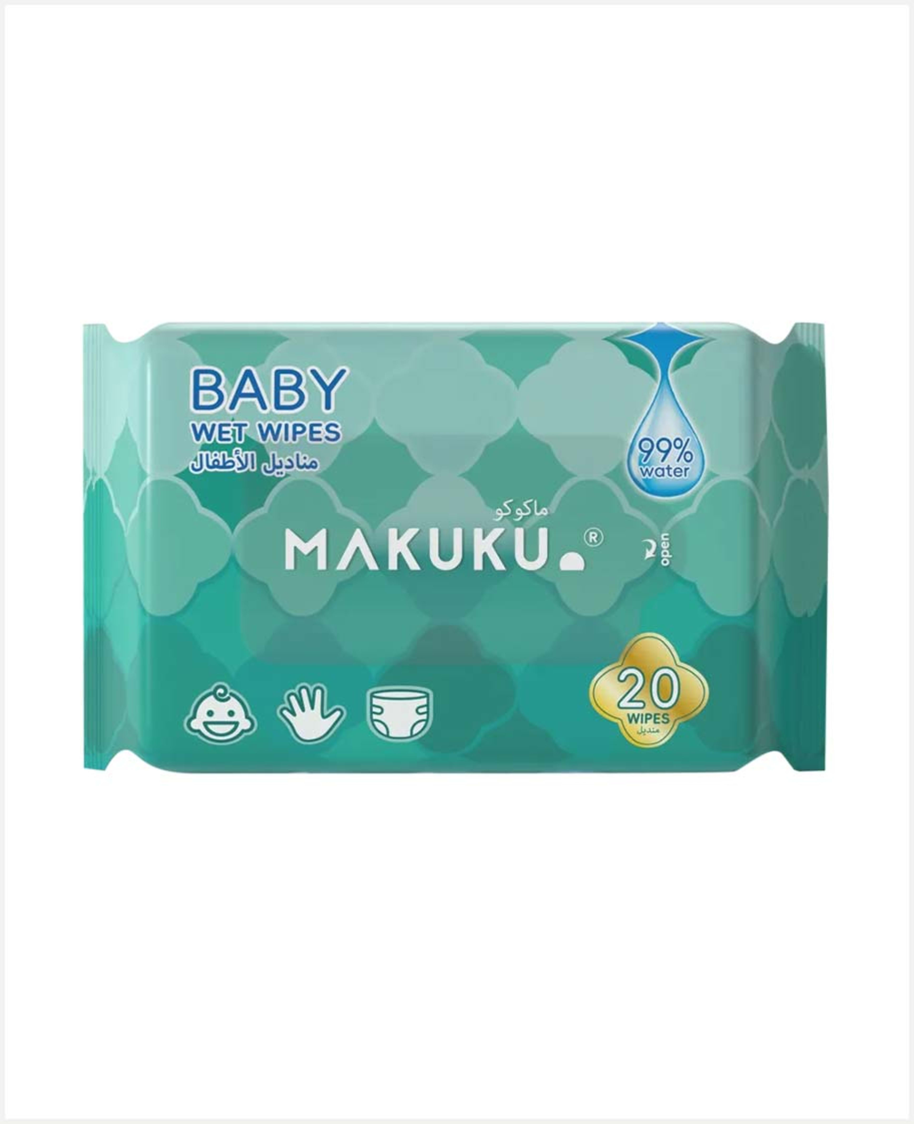 Makuku Baby Wet Wipes 20pcs - image 3