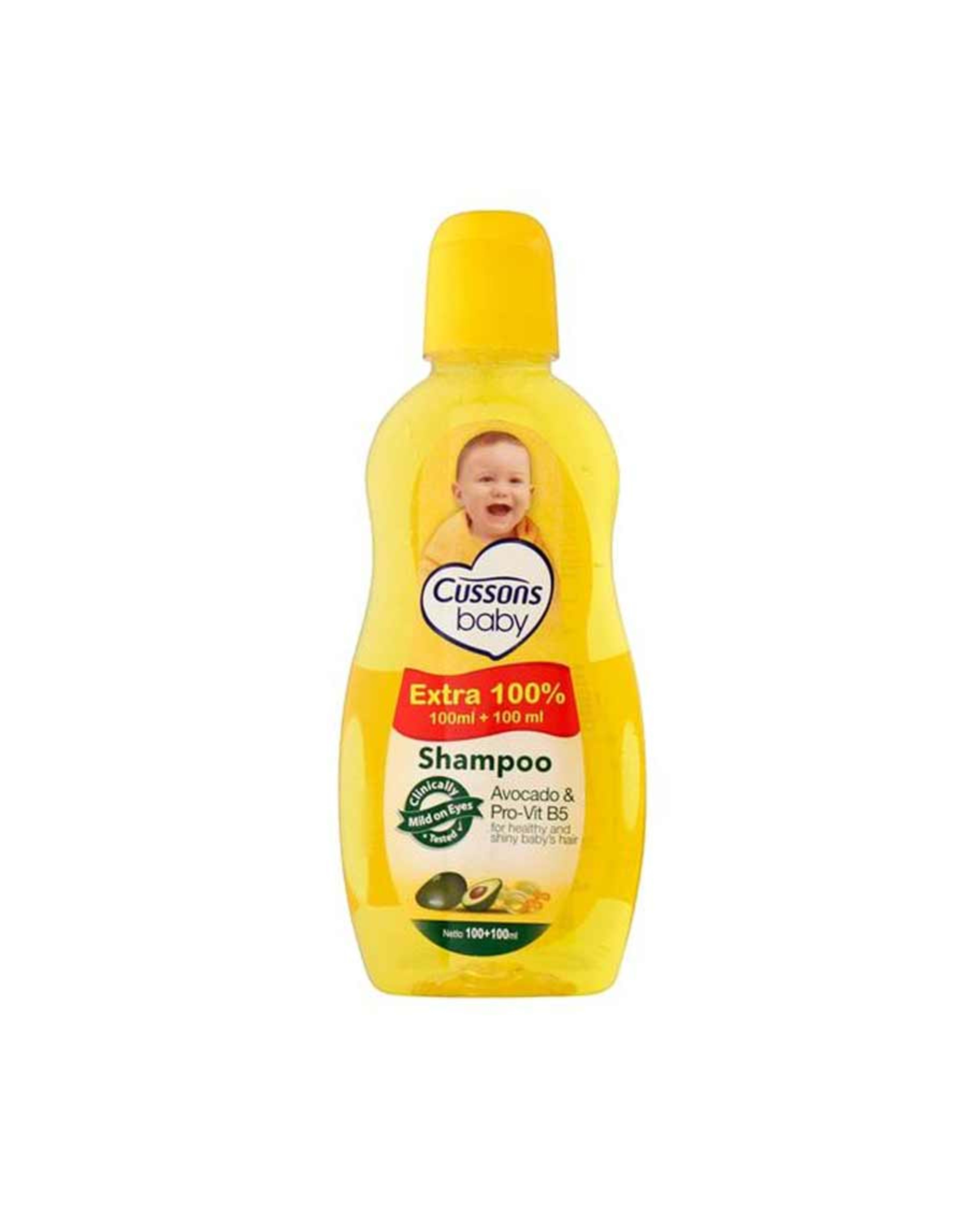 Cussons Baby Avocado & Pro- Vit B5 Shampoo (100ml+100ml) 200ml - image 2