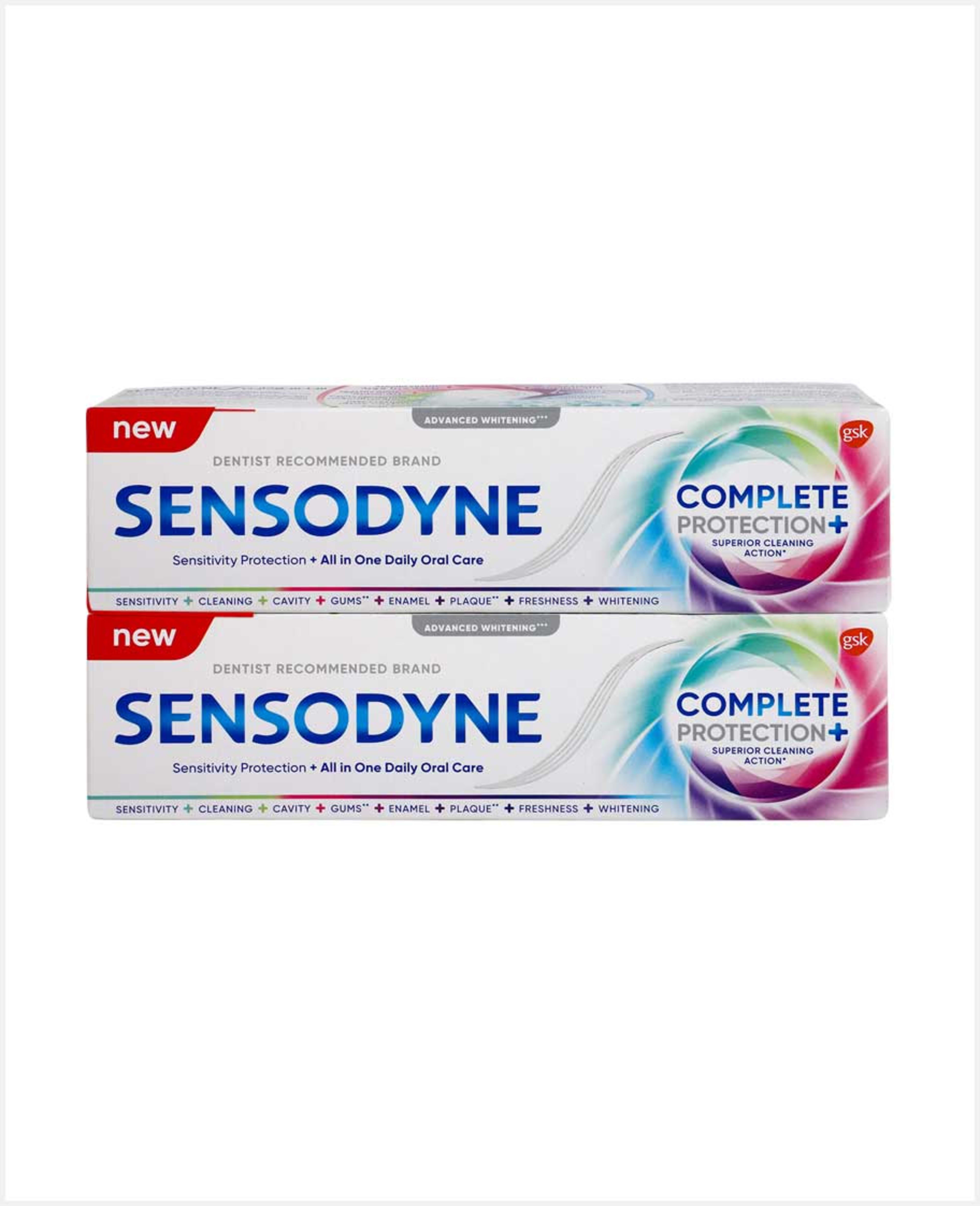 Sensodyne Complete Protectn+adva Whitening Tp 2x75ml @25%off - image 3