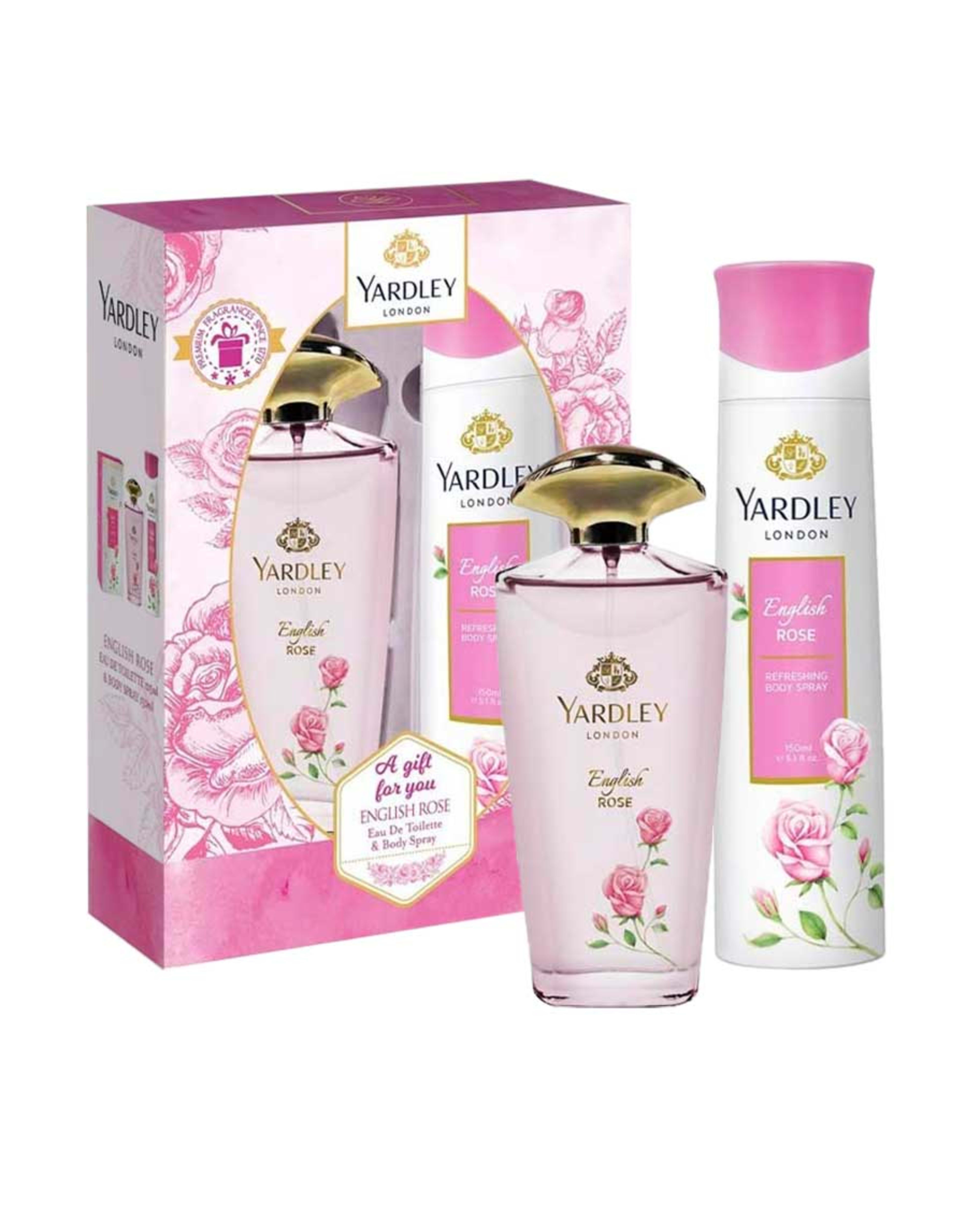 Yardley English Rose Edt 125ml+body Spray 150ml Sp.offer - image 3