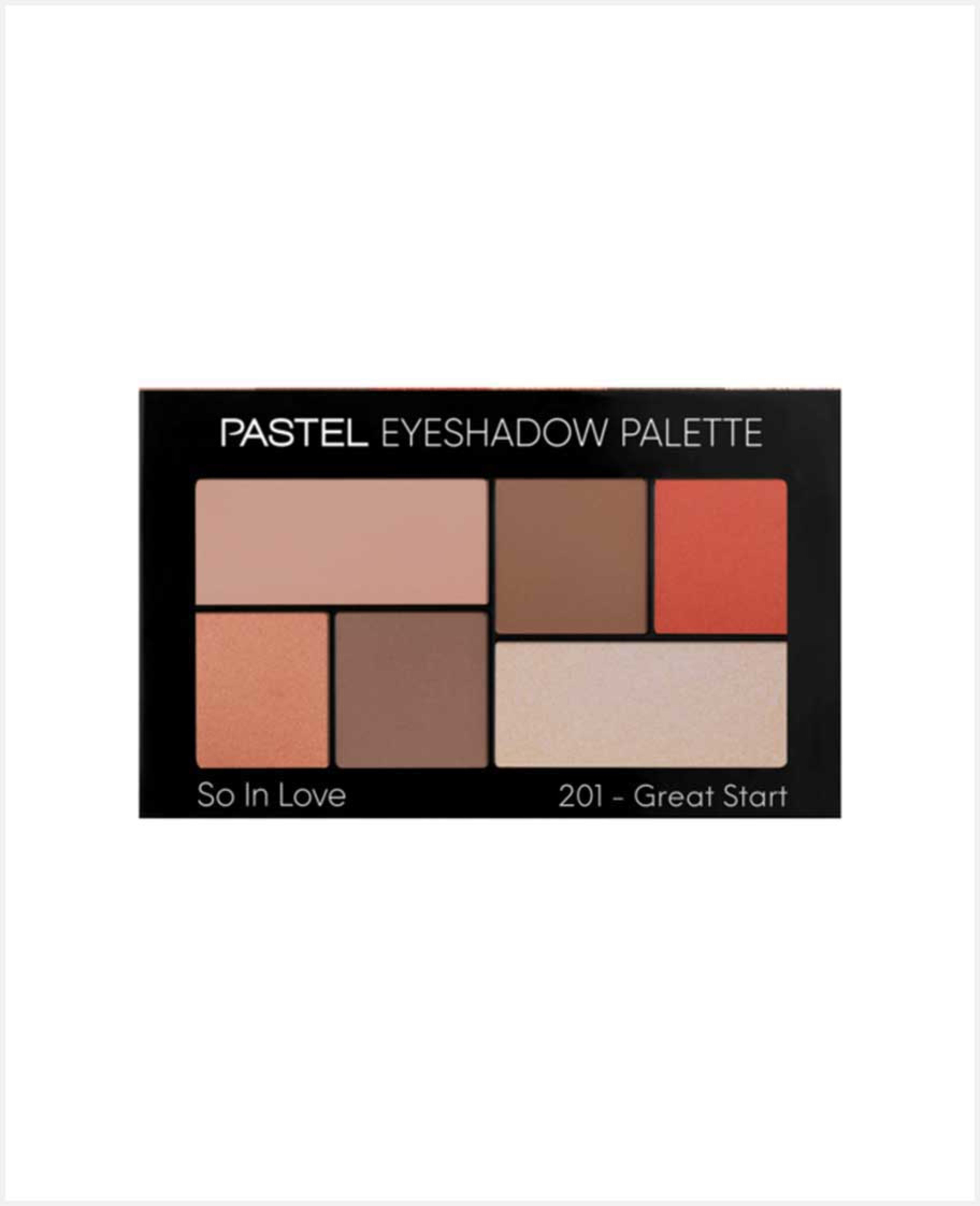Pastel Profashion Eyeshadow Palette so in Love 201 6.6gm - image 3