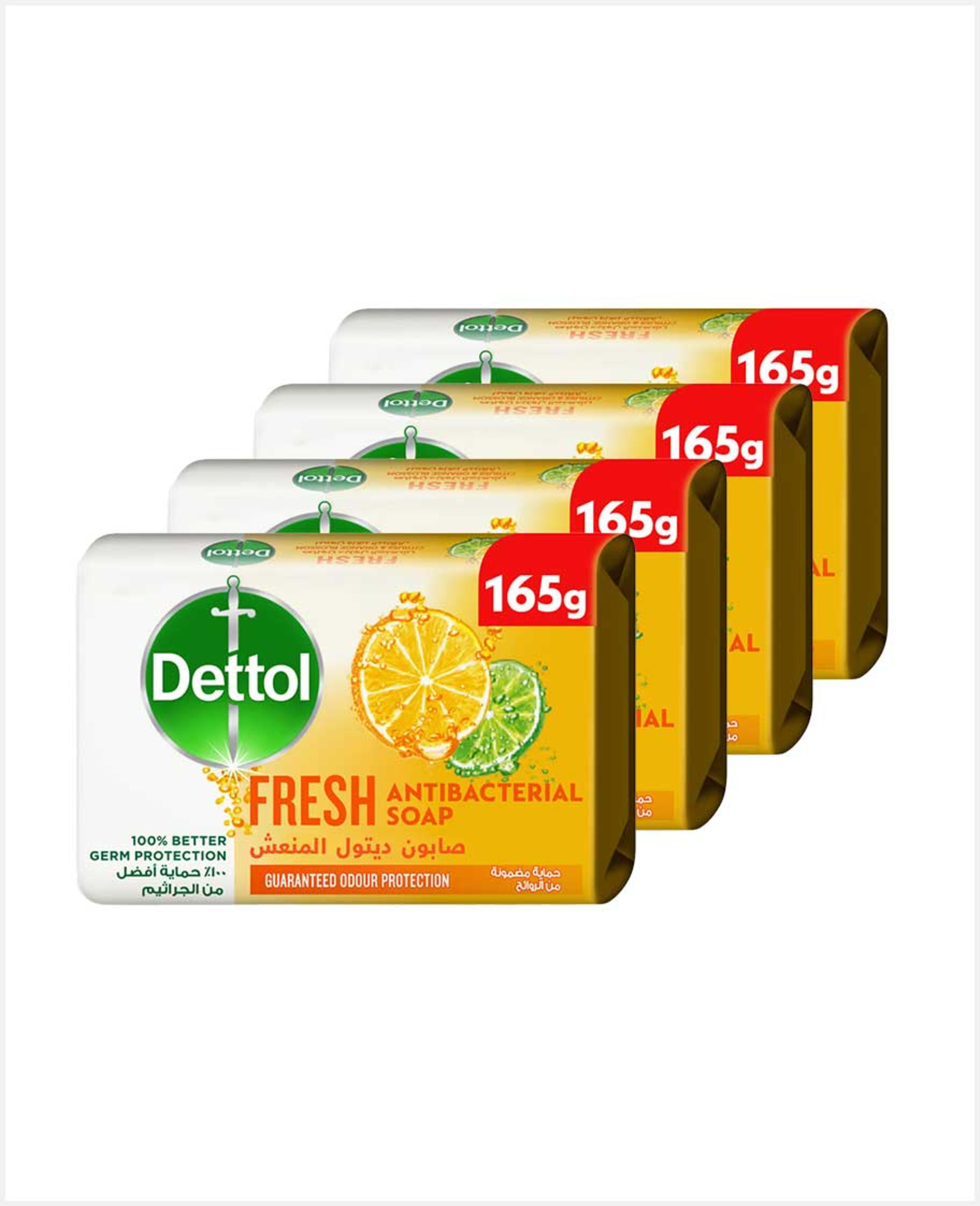 Dettol Fresh Anti Bacterial Soap 4sx130gm - image 3