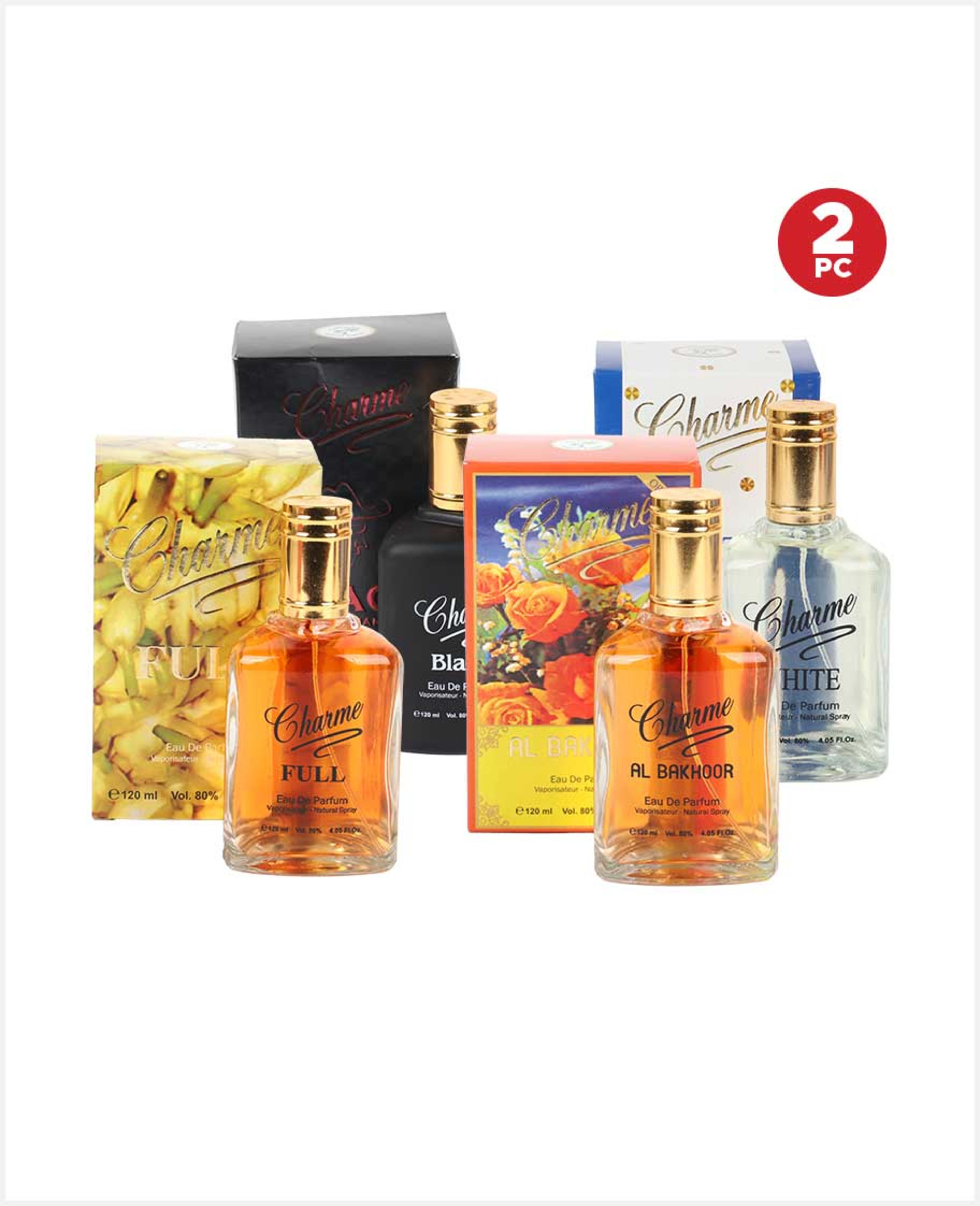 Charme Eau De Parfum Spray Assorted 2x120ml - image 3