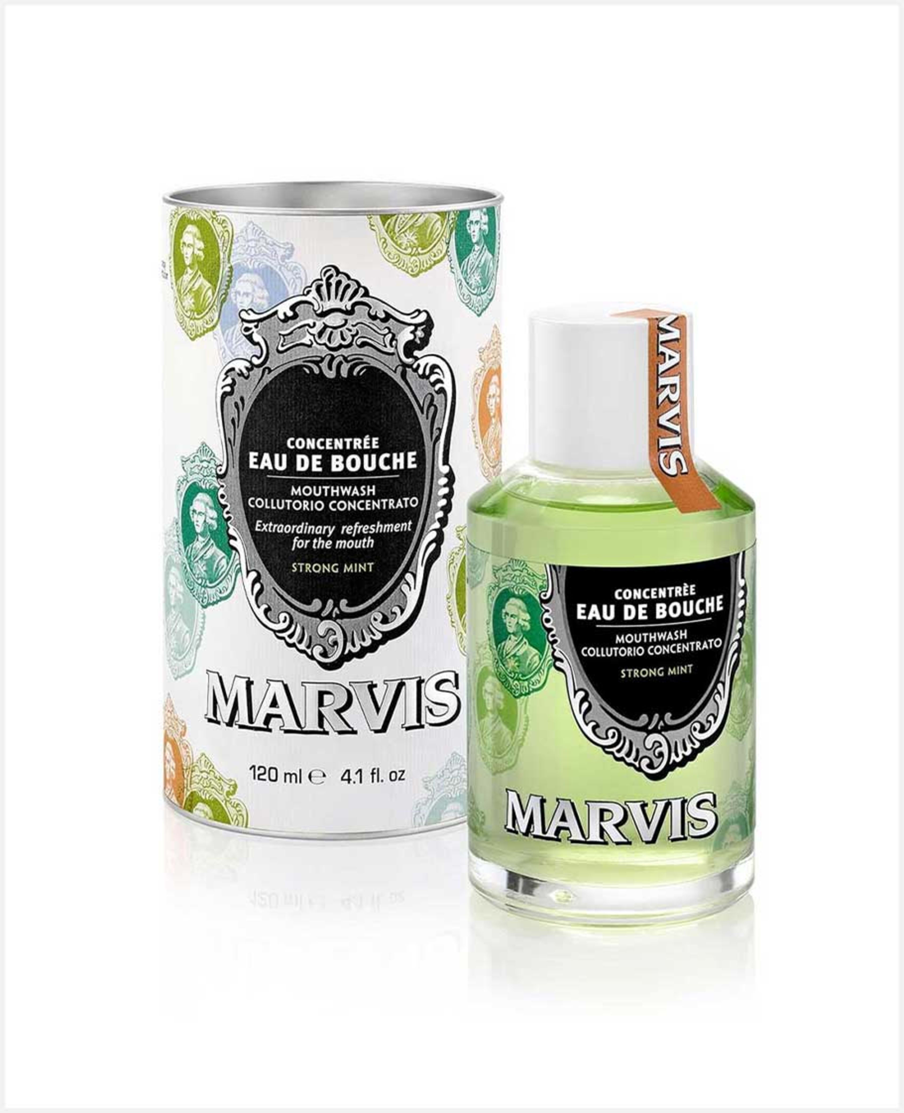 Marvis Mouthwash Strong Mint 120ml - image 3