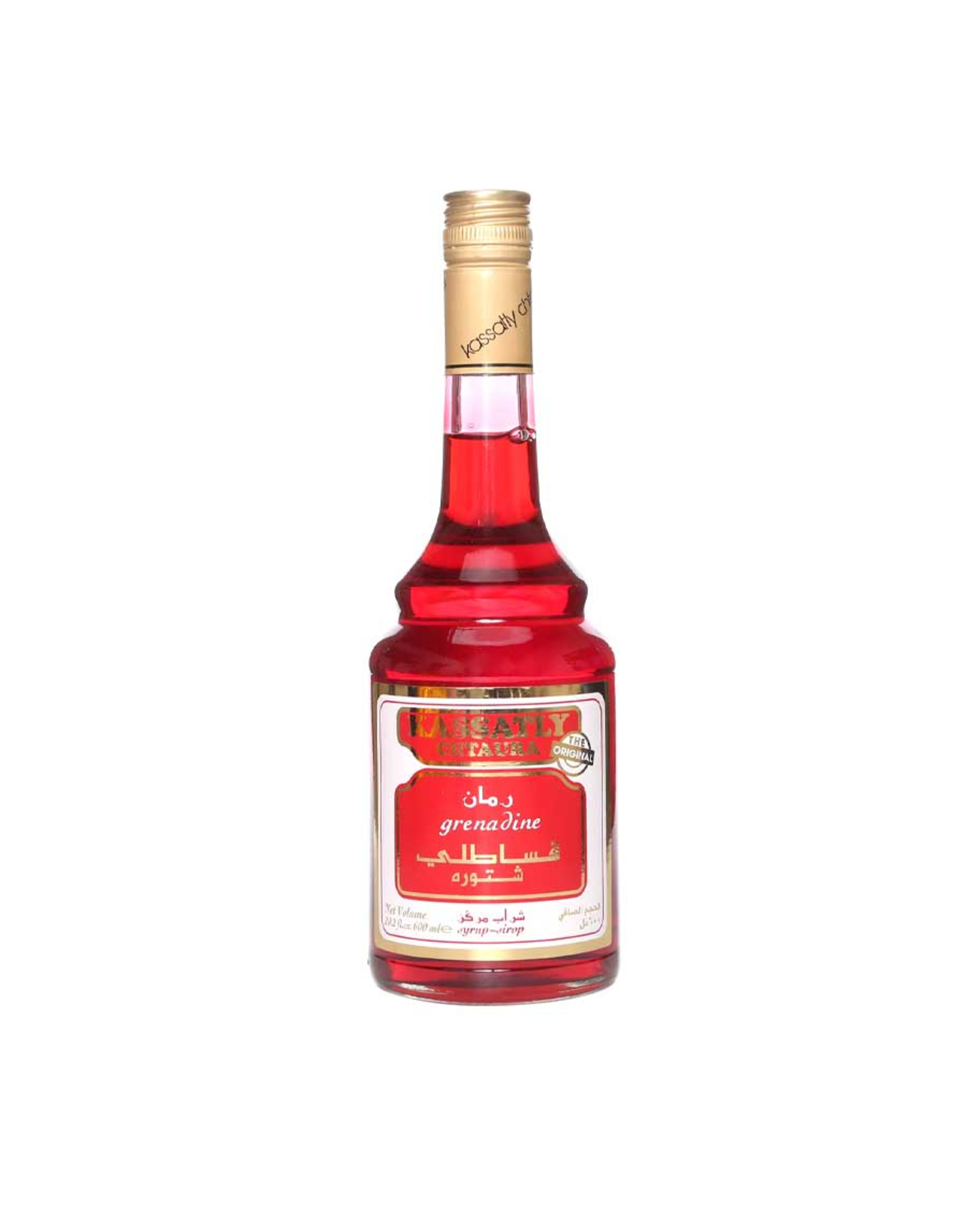 Kassatly Chtaura Grenadine Syrup 600ml 20.2 Fl.oz
