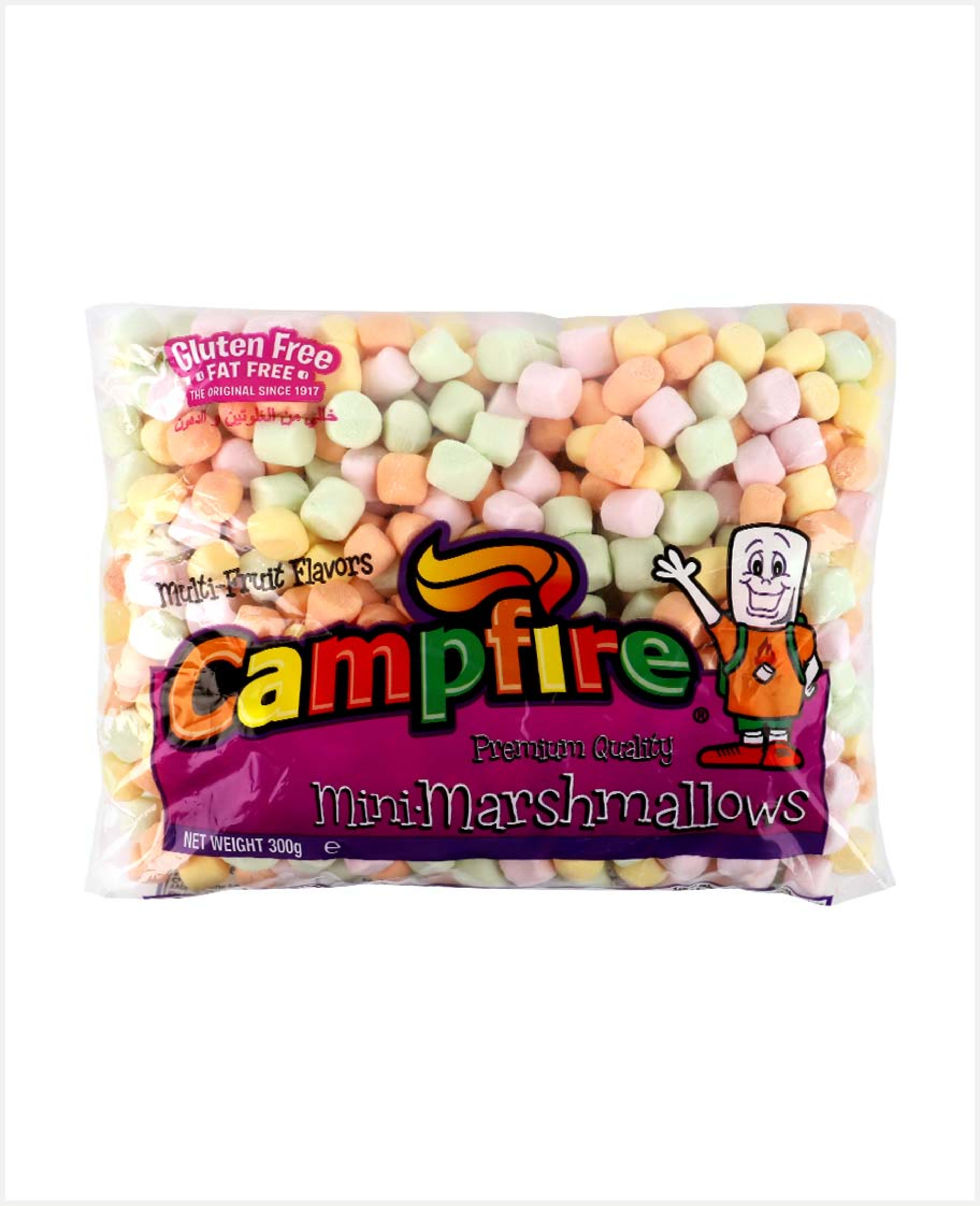 Campfire Multi-fruit Flavors Mini Marshmallows 300gm