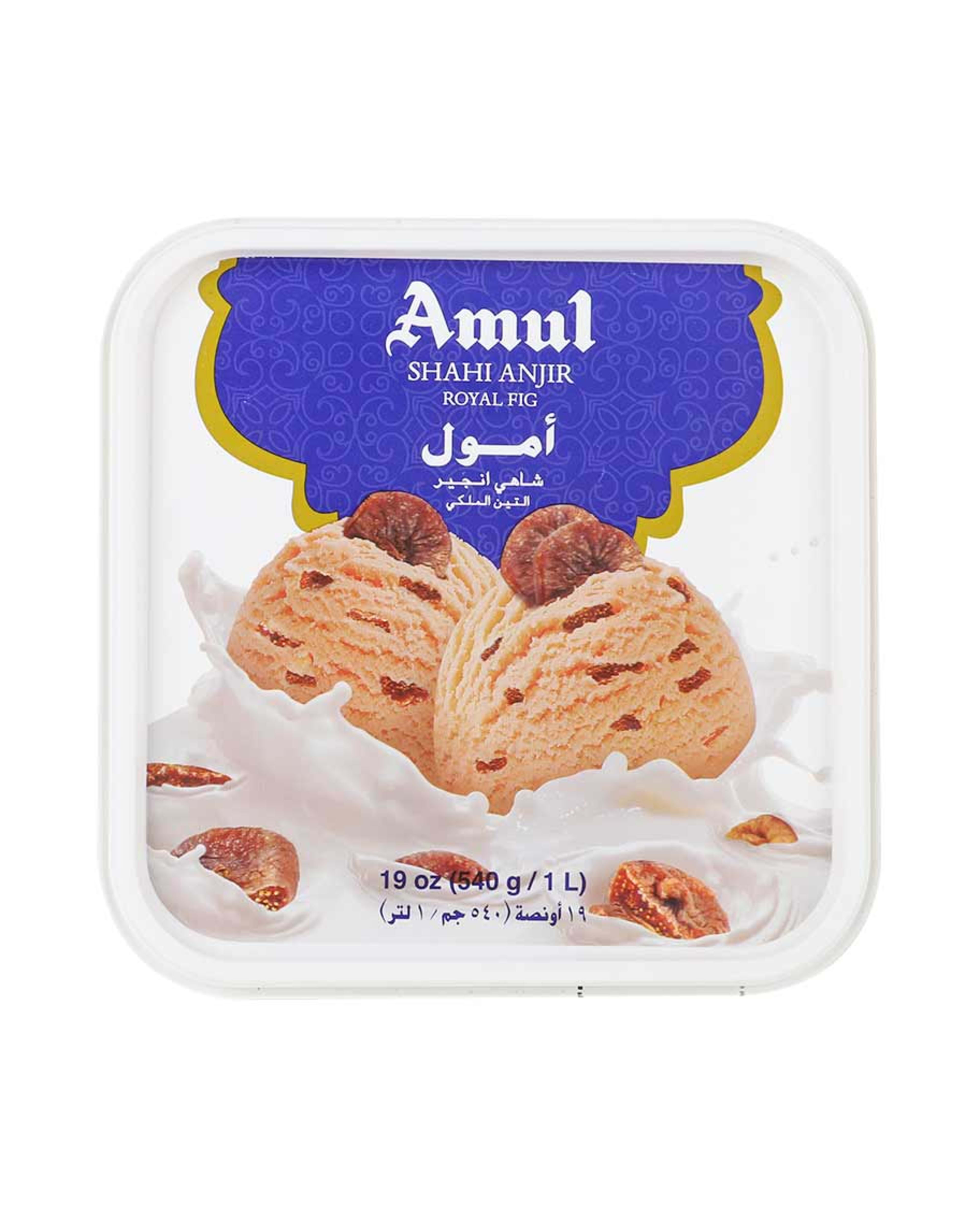 Amul Shahi Anjir Ice Cream 1ltr