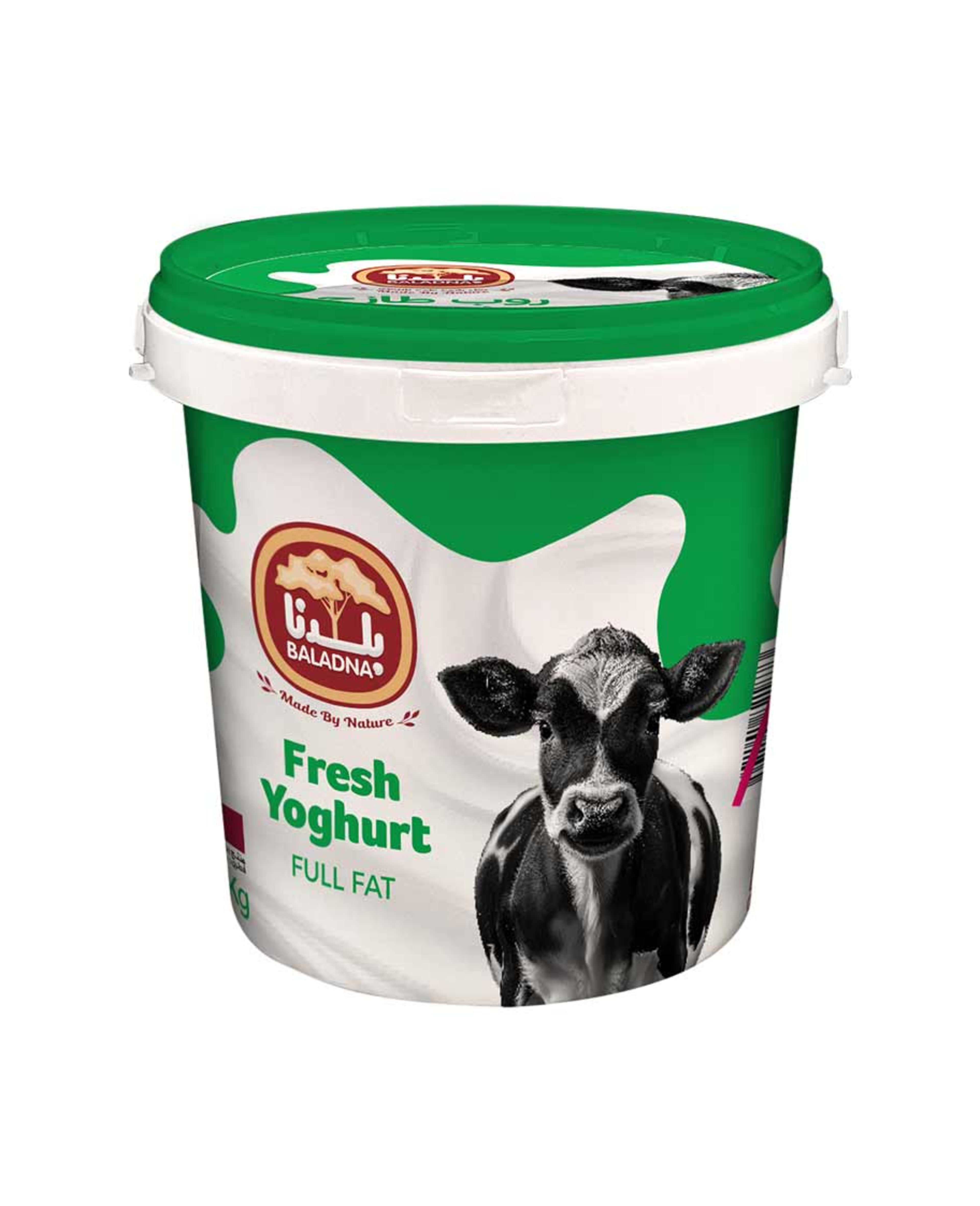 Baladna Strained Cow Yoghurt Full Fat 1kg
